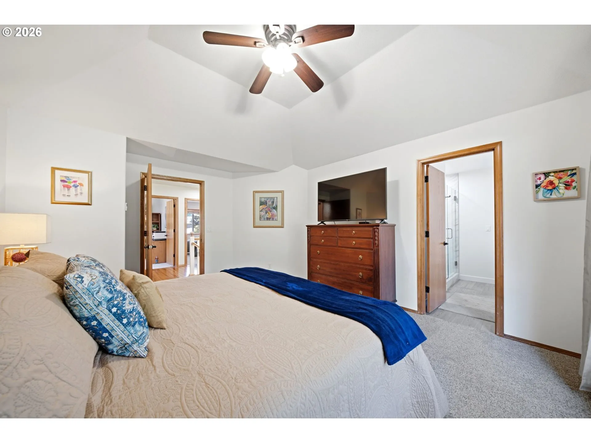 Bedroom, Owner's Suite-Ceiling Fan