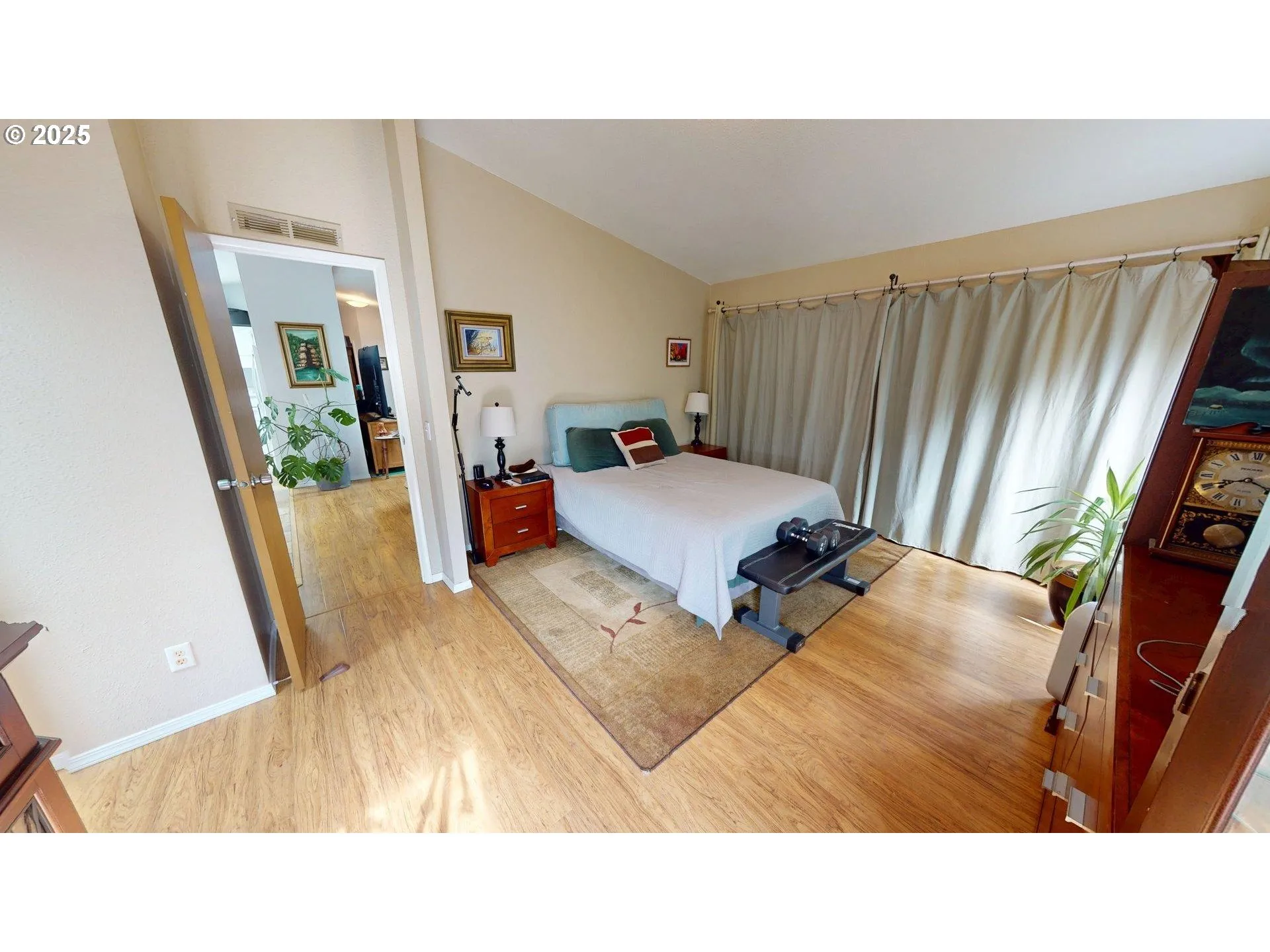 Owner's Suite Bedroom-Vaulted Ceilings