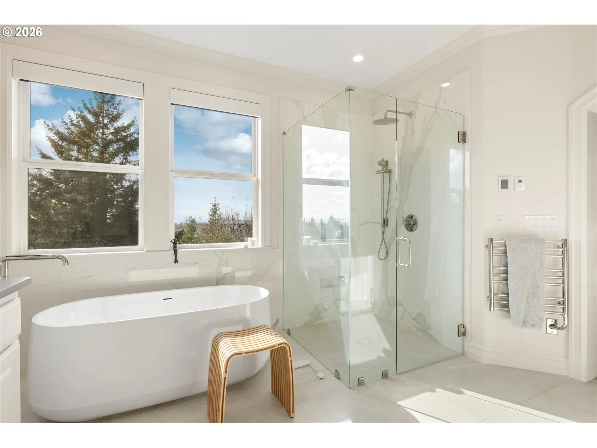 Bathroom, Attached-Walk in Shower