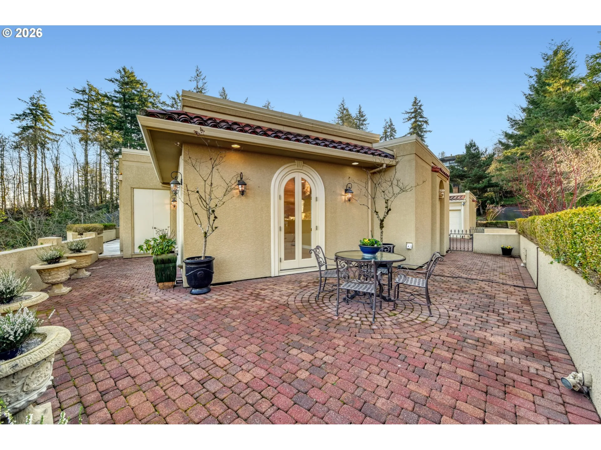 Exterior-West Facing