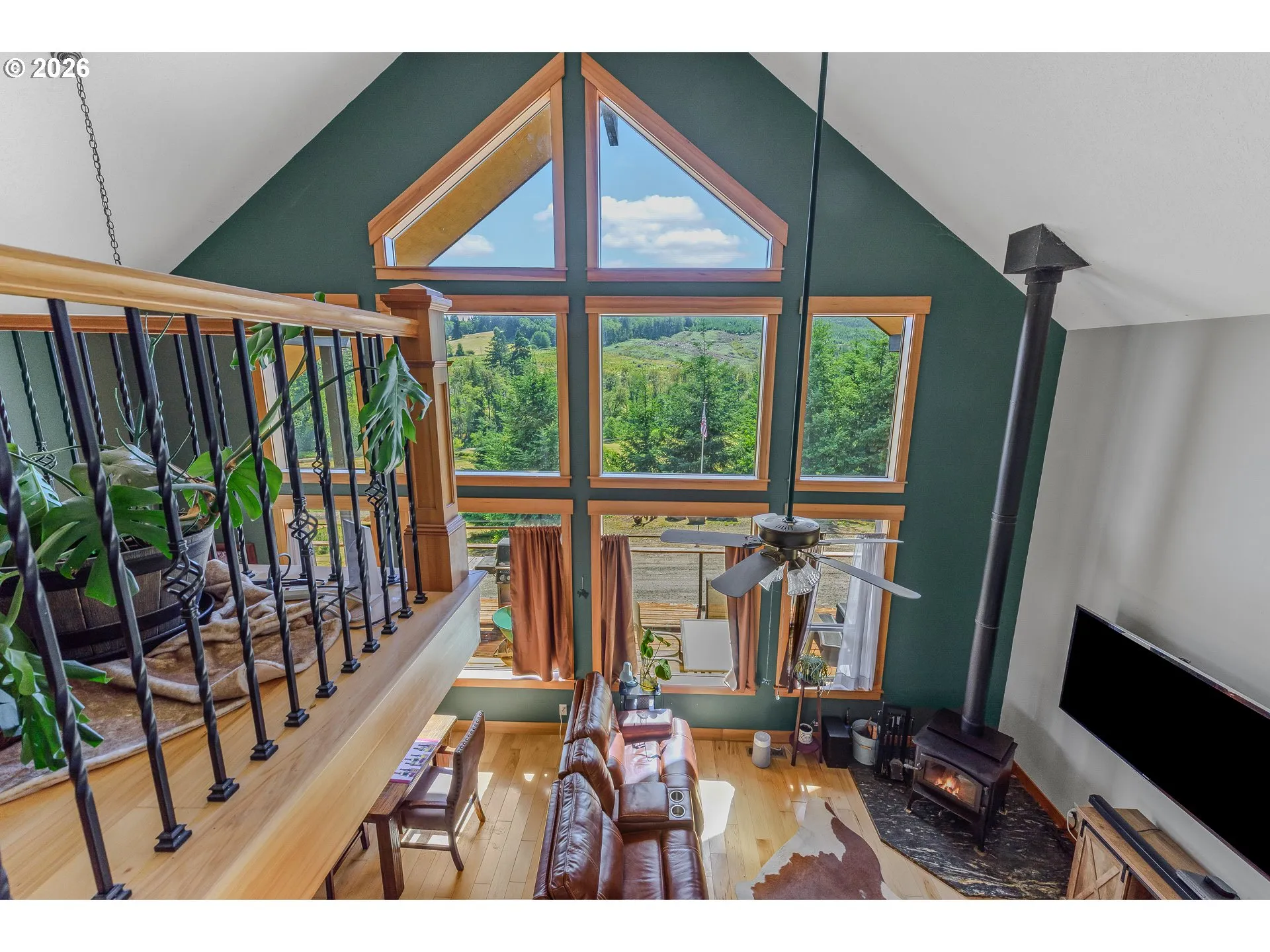 Living Room-View From