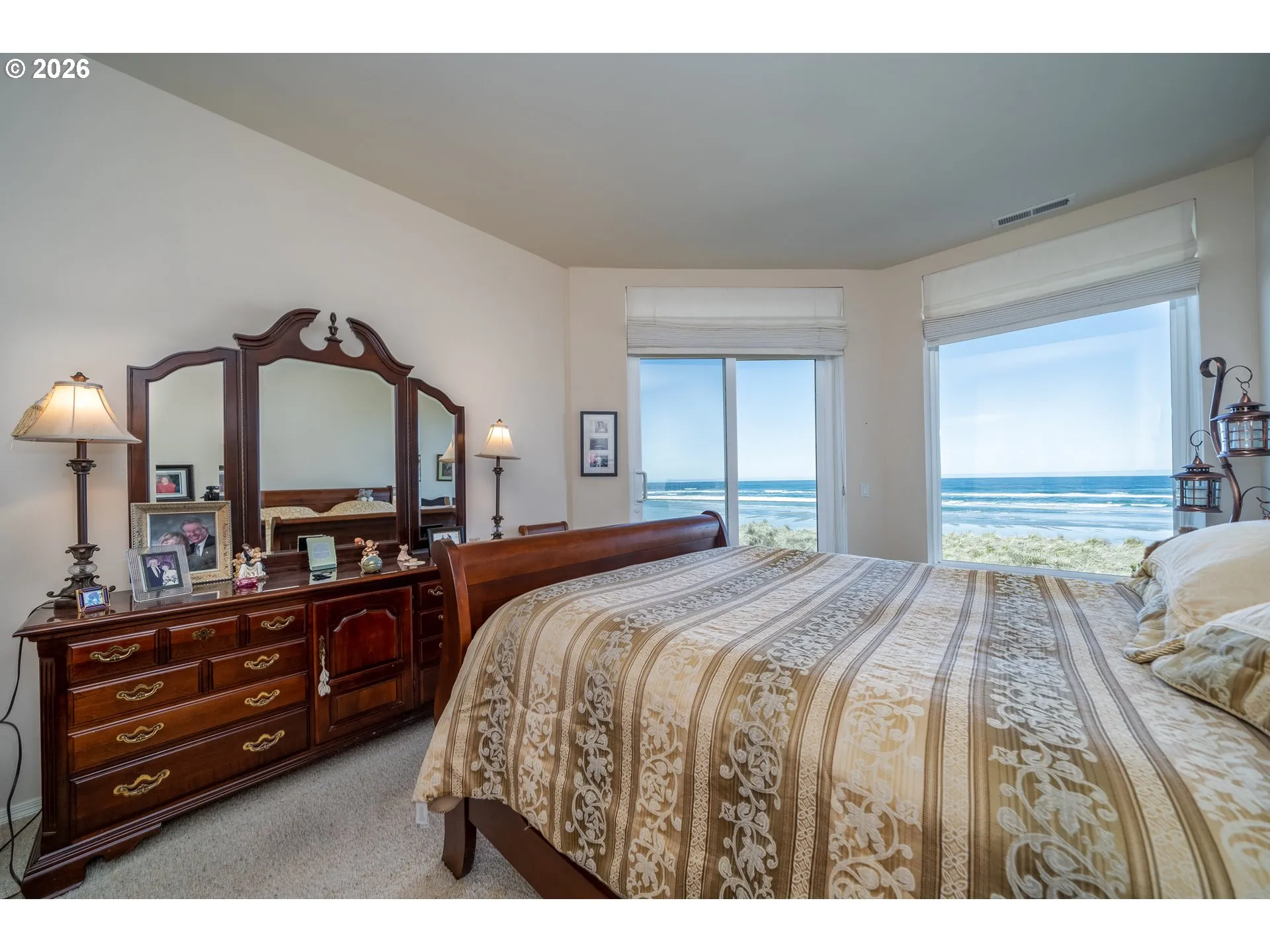 Bedroom, Owner's Suite-View From