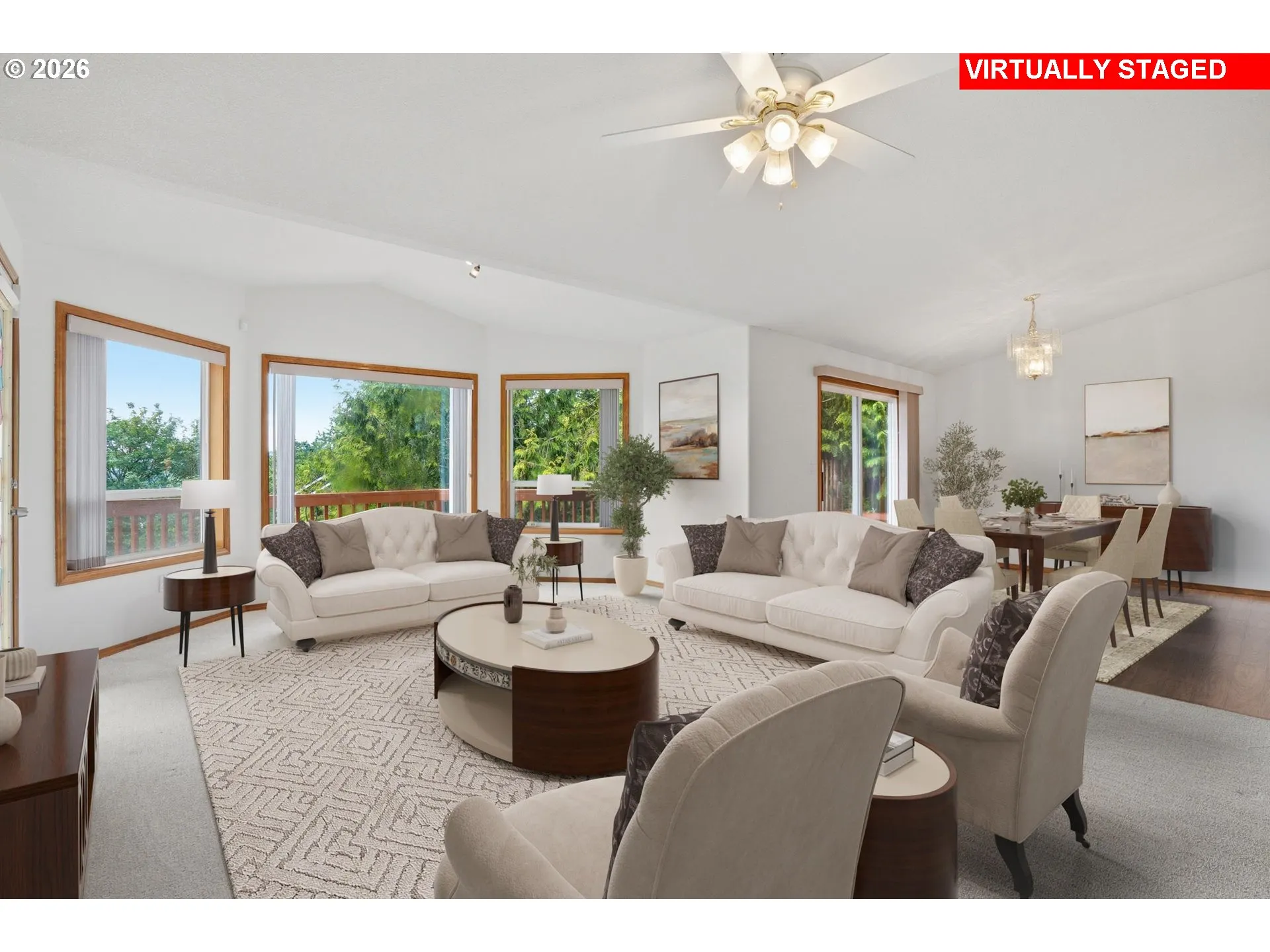 Living Room-View From