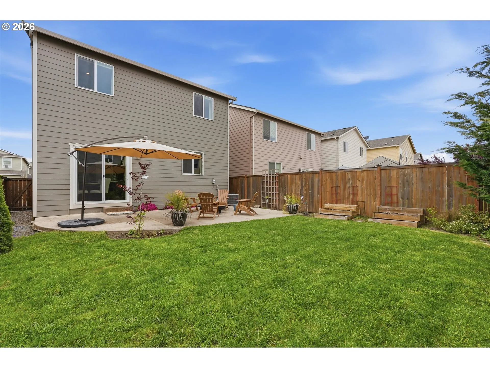 Backyard-View From