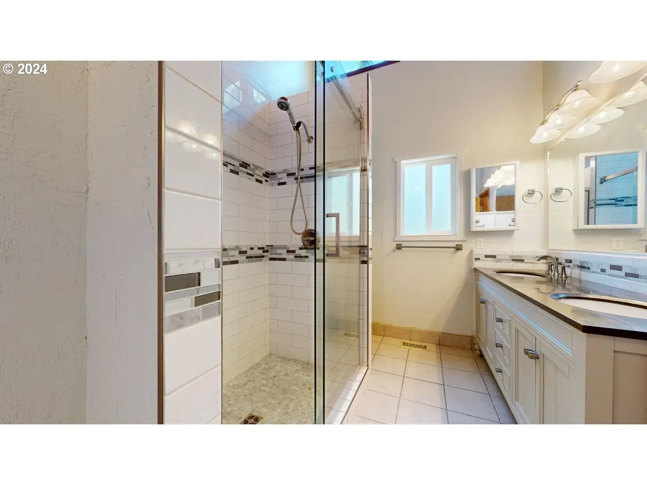 Bathroom, Attached-Double Sinks