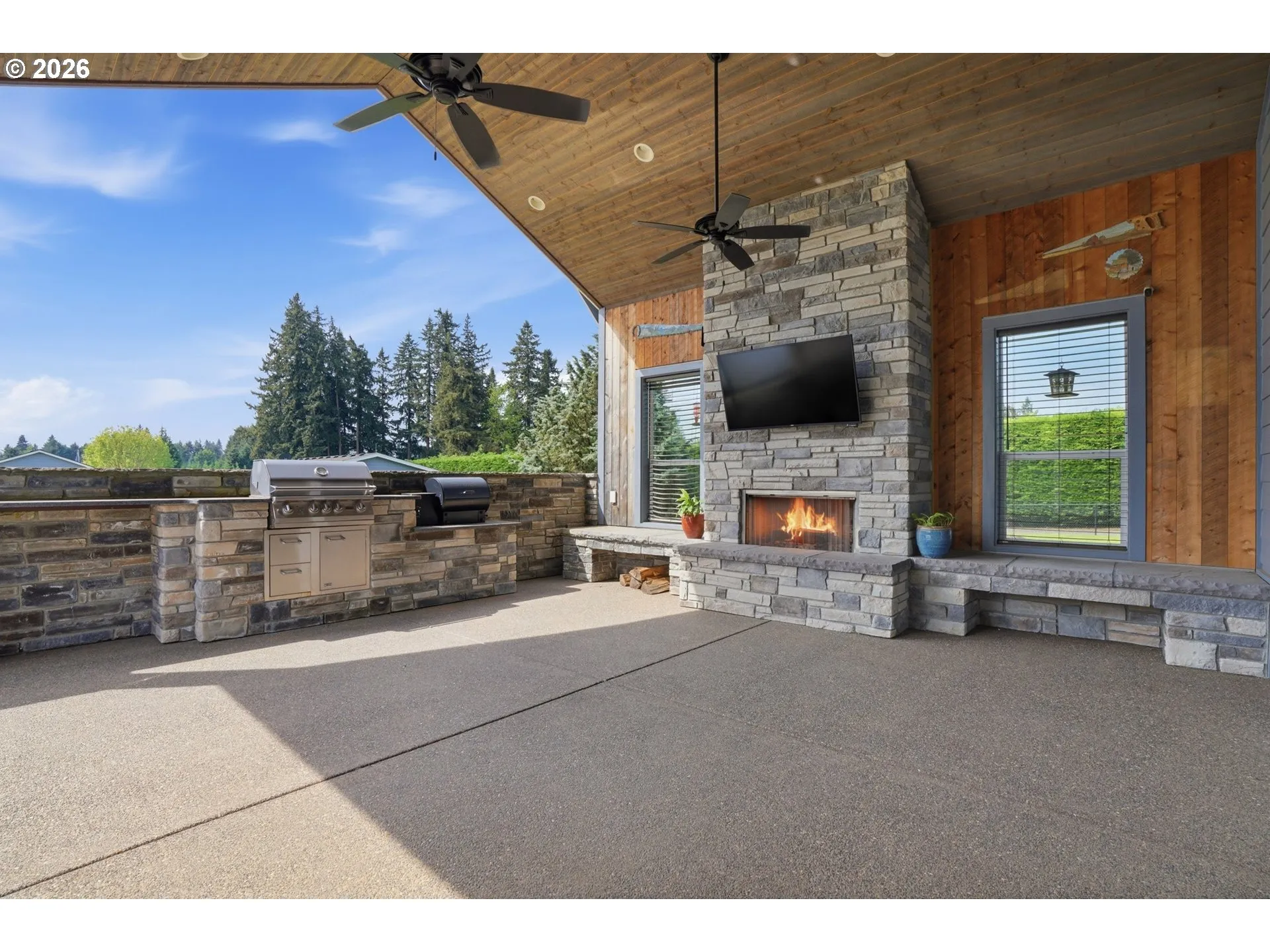 Fireplace Outside-# 1