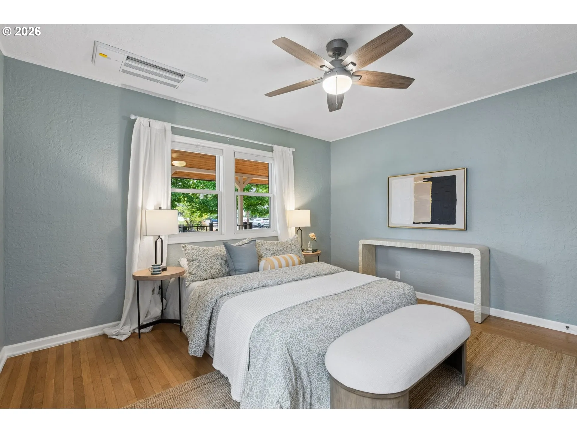 Bedroom, Primary-Ceiling Fan