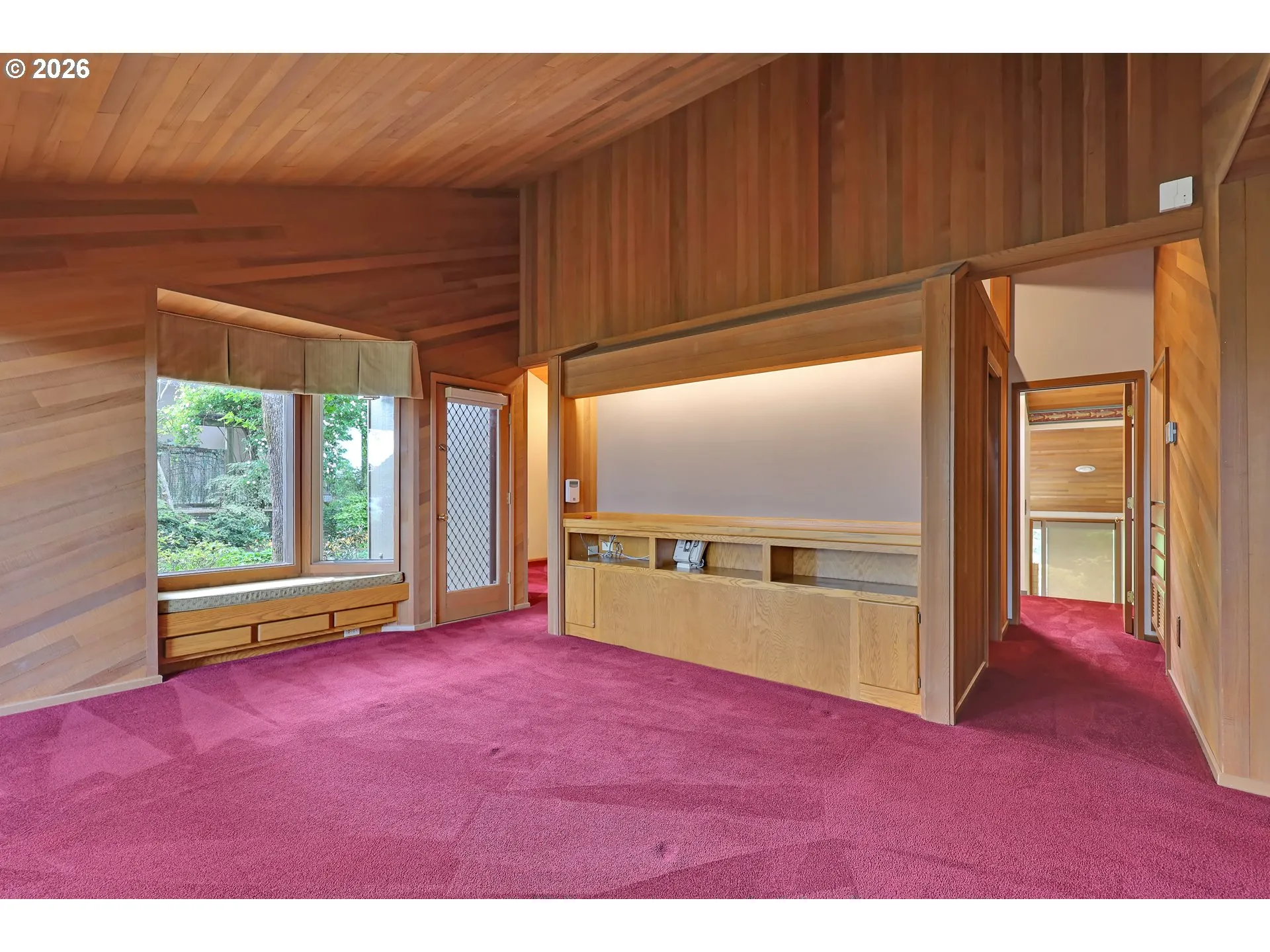 Owner's Suite Bedroom-Vaulted Ceilings