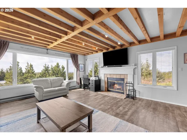 Living Room-Fireplace