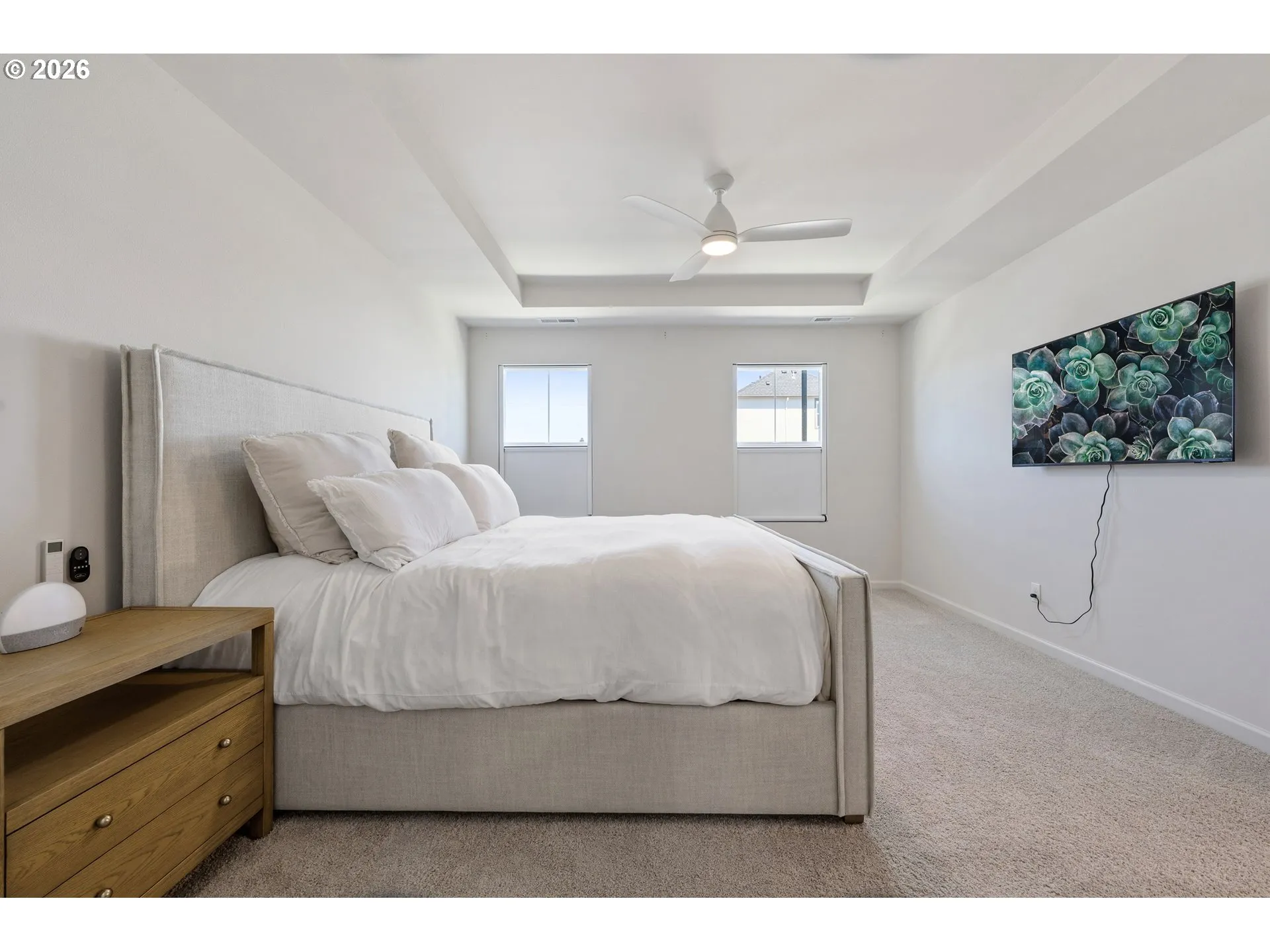 Primary Bedroom-Coffered Ceilings