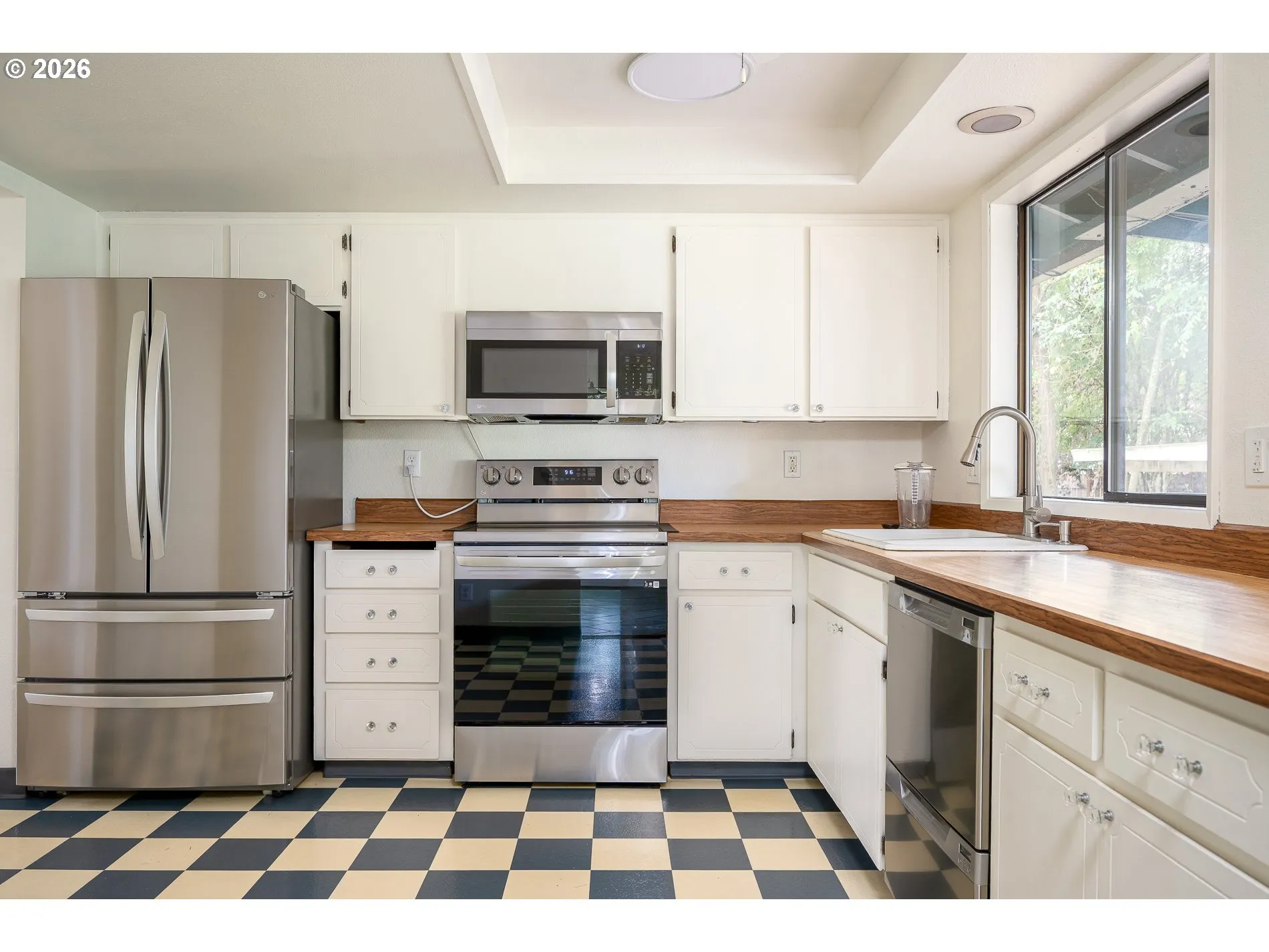 Kitchen-Coffered Ceilings
