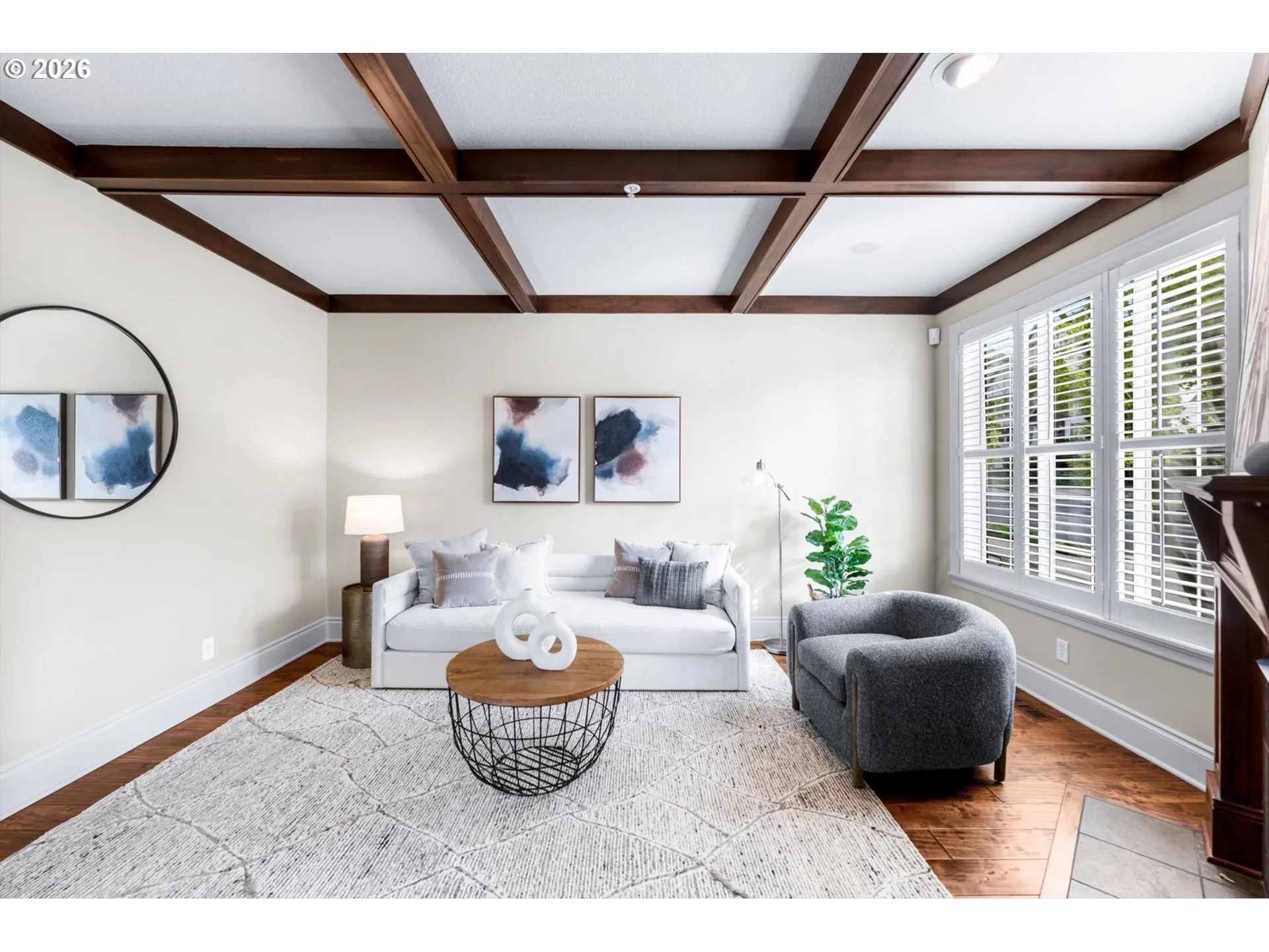 Living Room-Fireplace