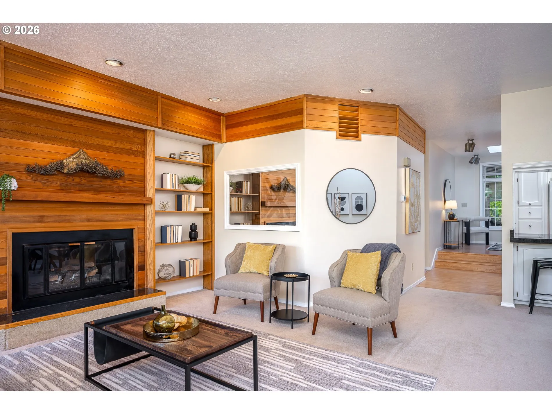 Living Room-View From