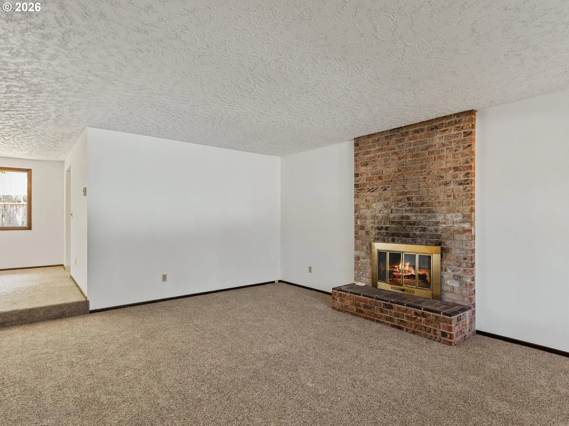 Living Room-Fireplace