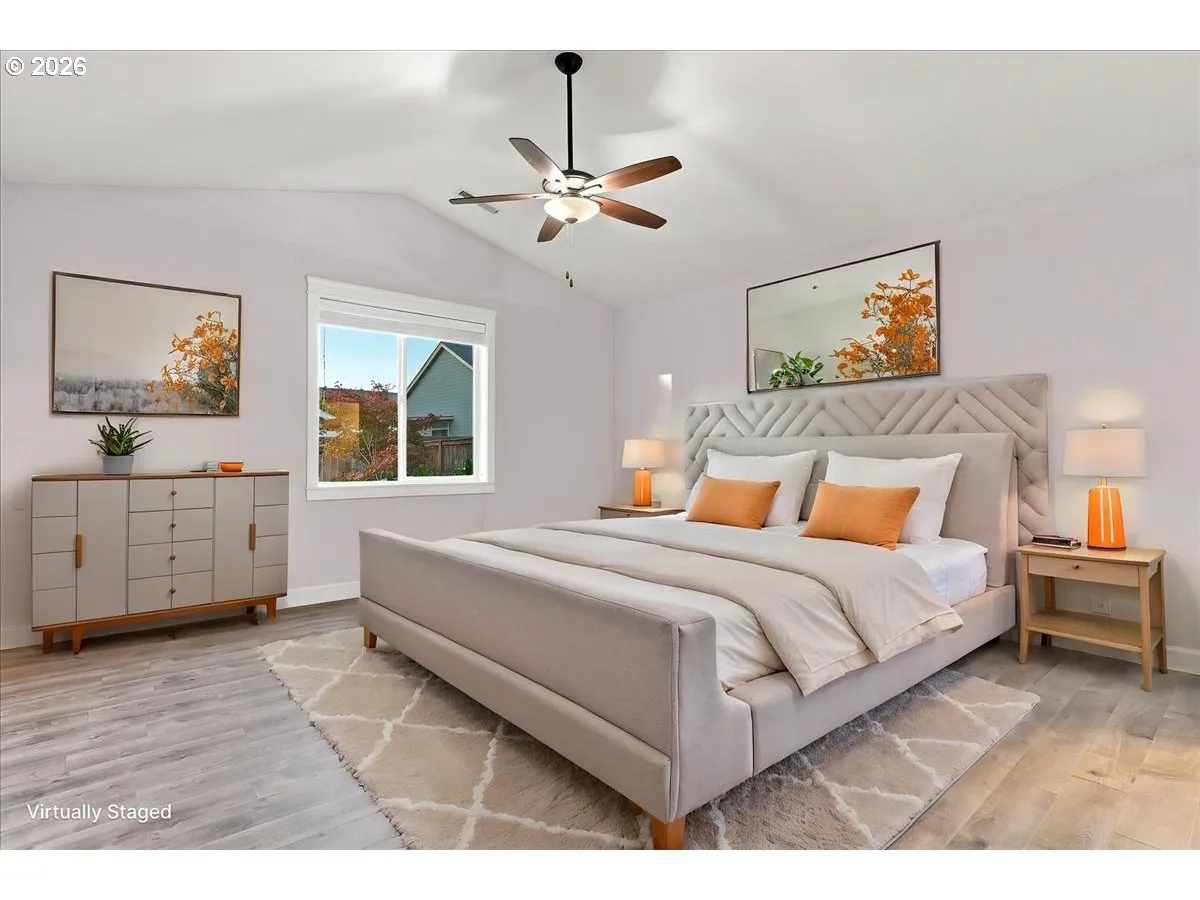 Primary Bedroom-Vaulted Ceilings