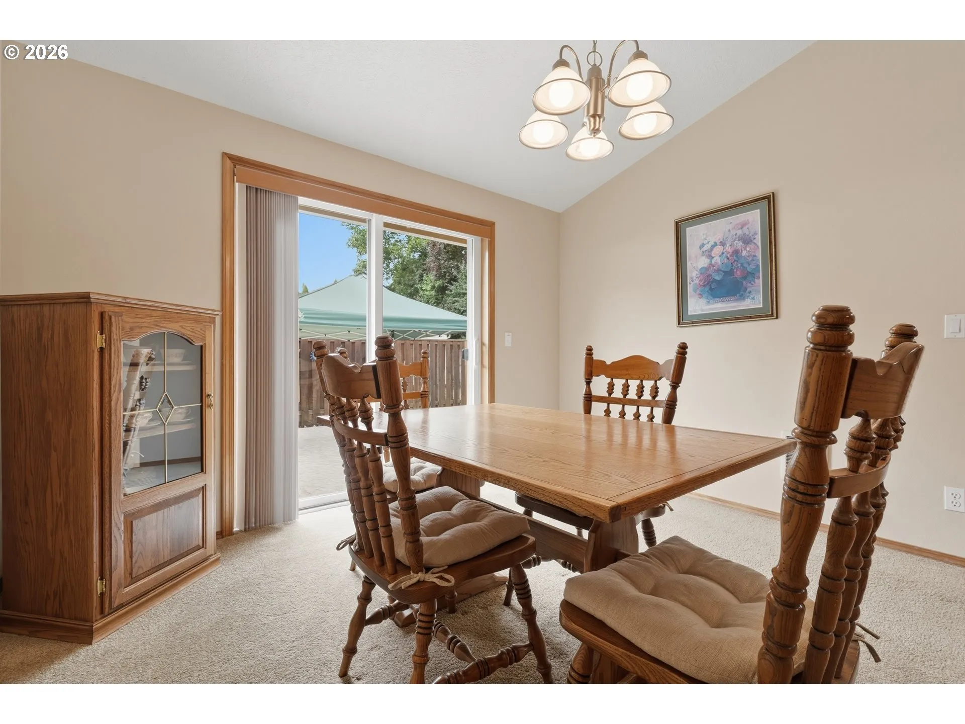 Dining Room-Vaulted Ceilings
