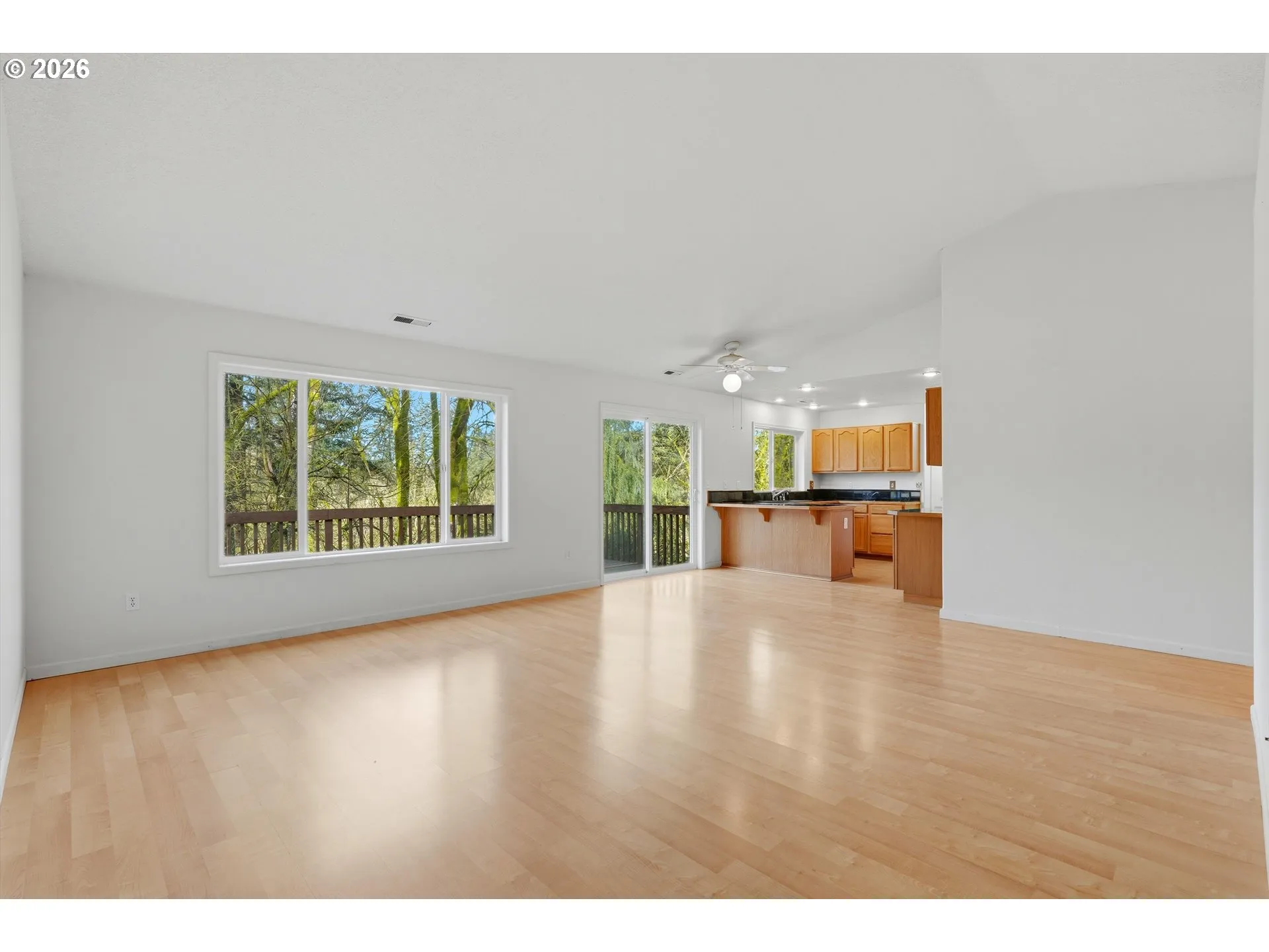 Living Room/Dining Room-Ceiling Fan