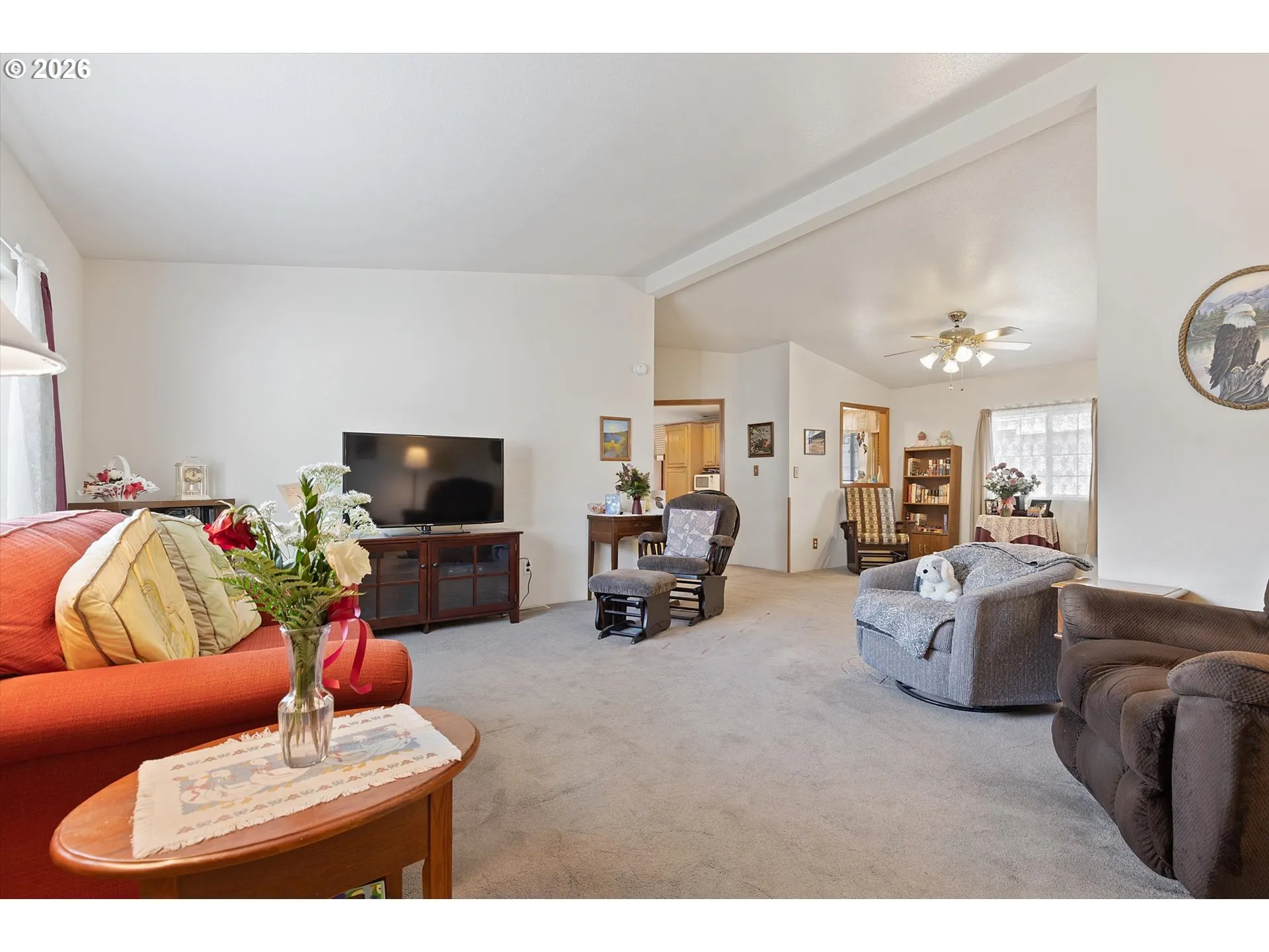 Living Room/Entrance-View From
