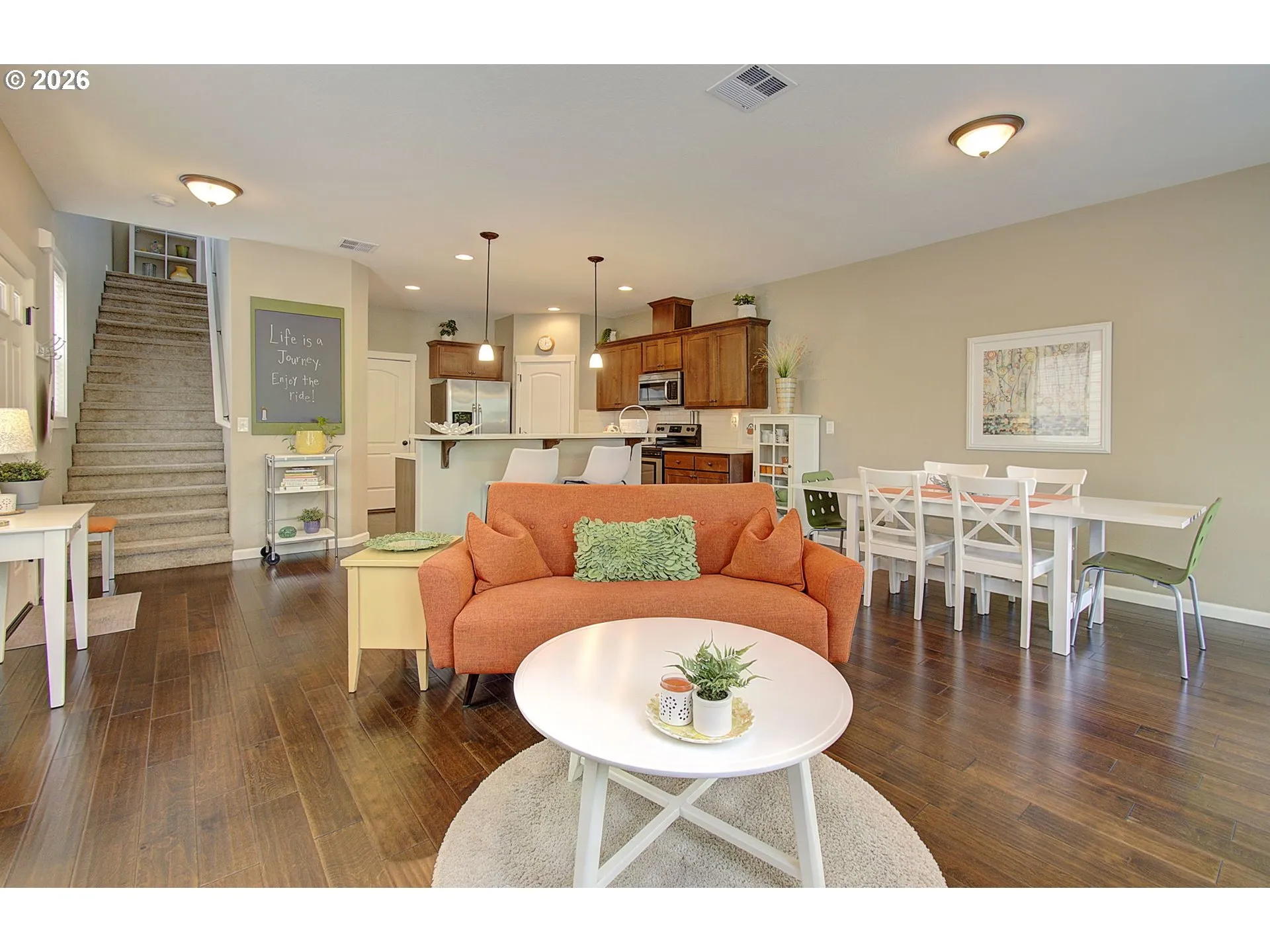 Living Room/Dining Room-Wide Angle/Fisheye
