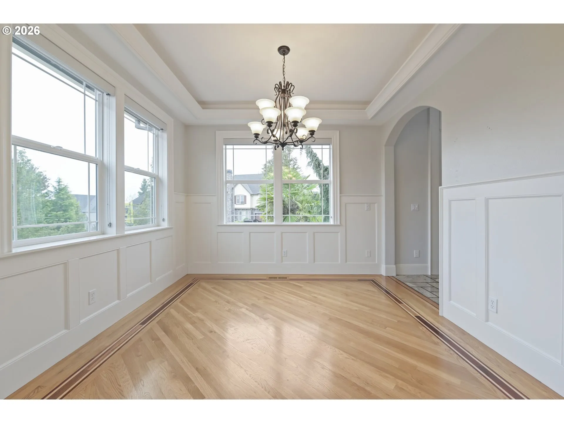 Dining Room-Coffered Ceilings