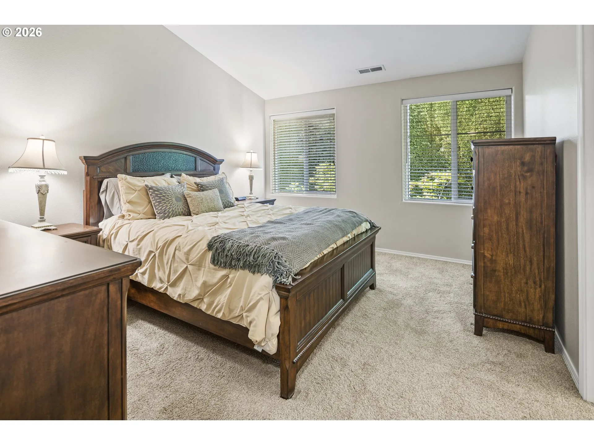 Primary Bedroom-Vaulted Ceilings