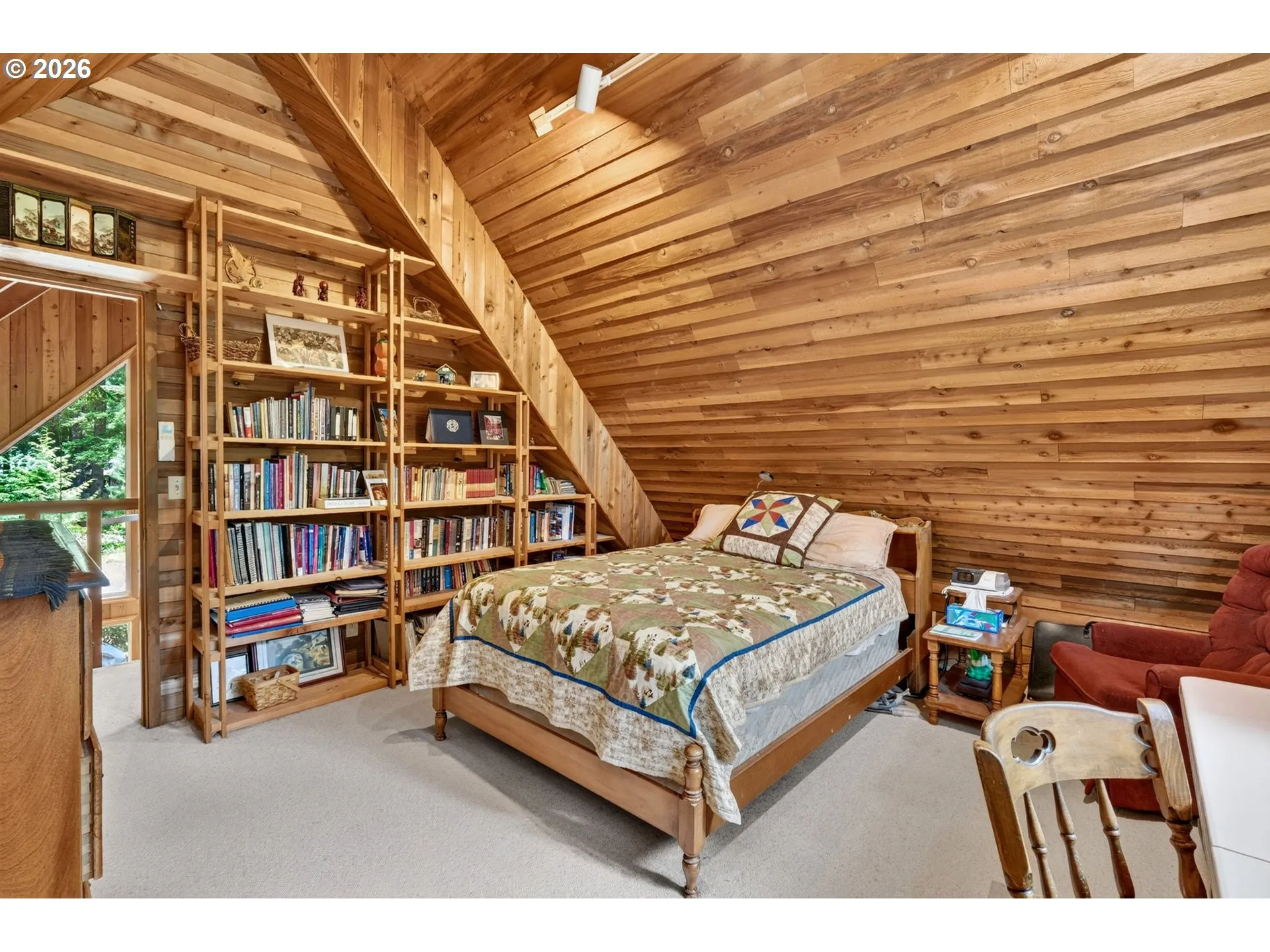 Owner's Suite Bedroom-Vaulted Ceilings