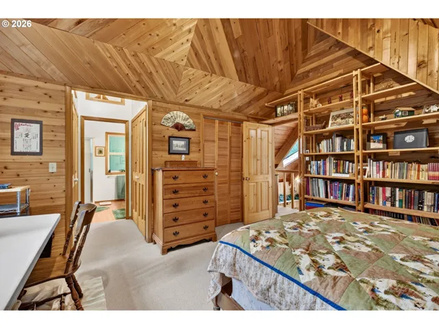 Owner's Suite Bedroom-Vaulted Ceilings