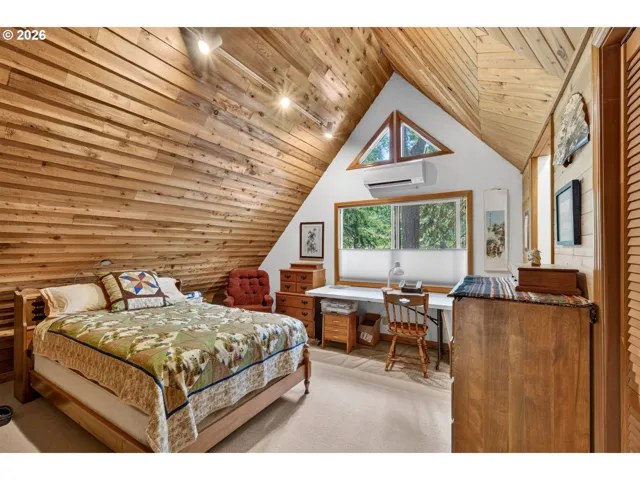 Owner's Suite Bedroom-Vaulted Ceilings