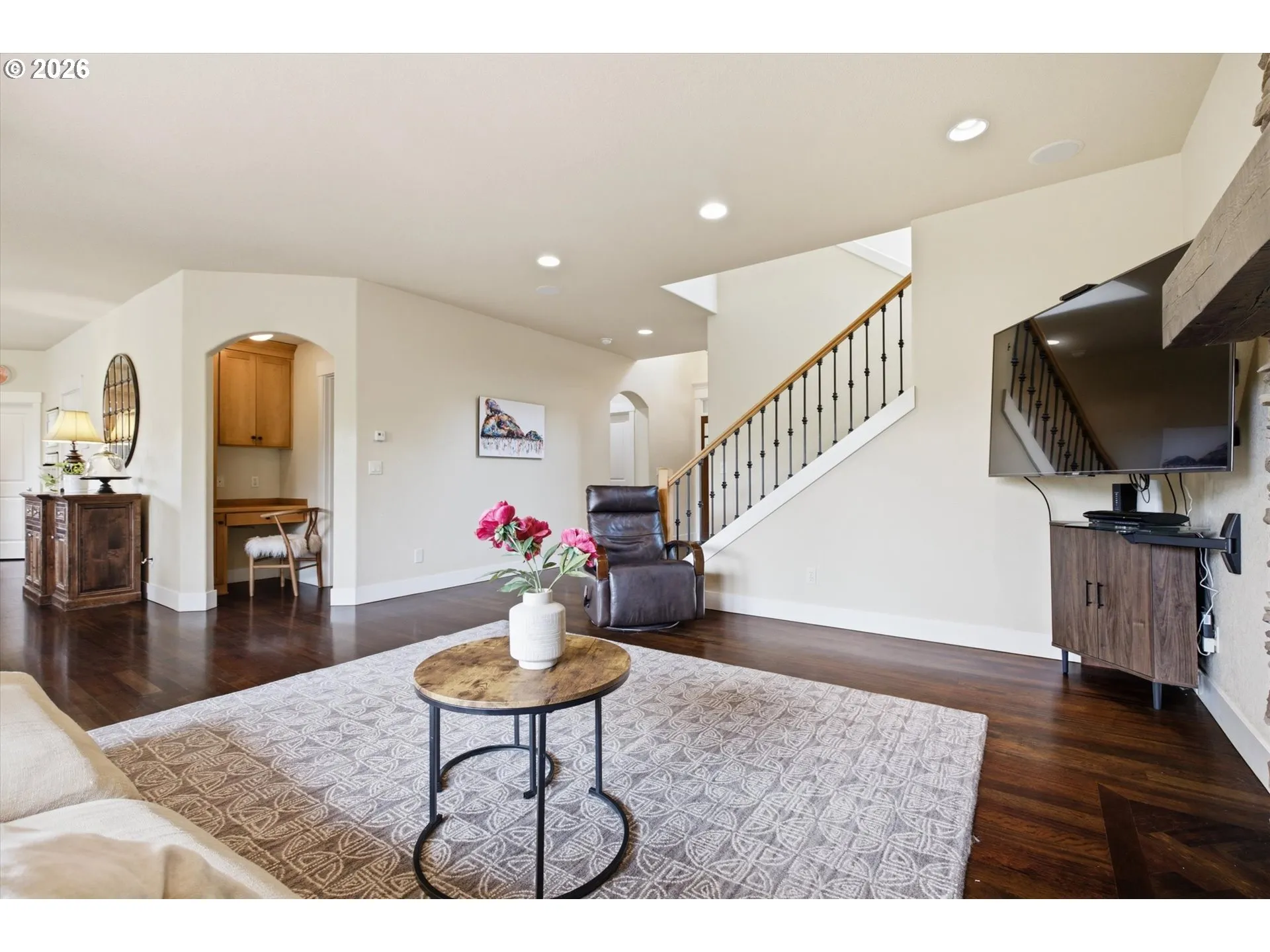 Living Room-View From