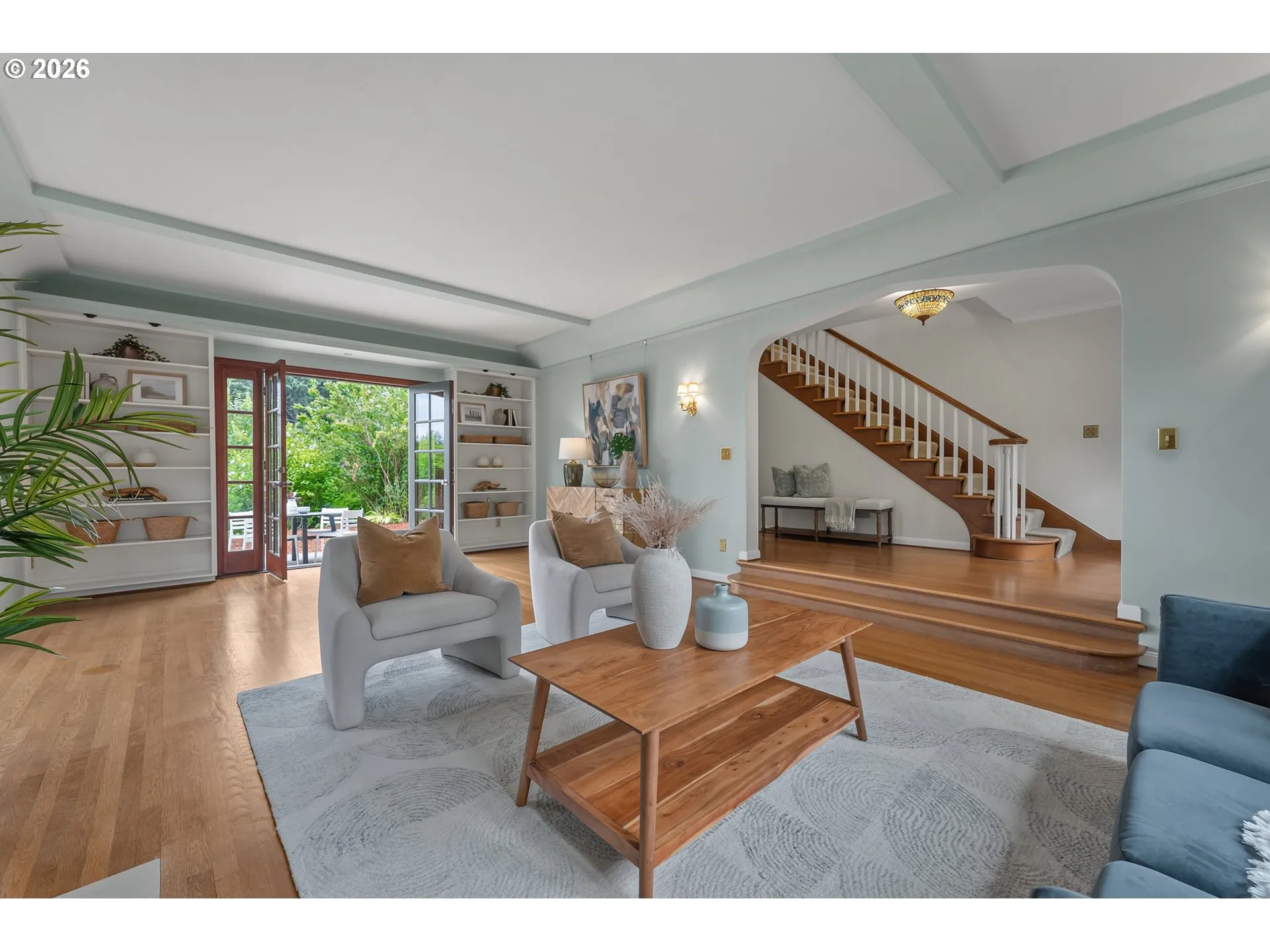 Living Room-View From
