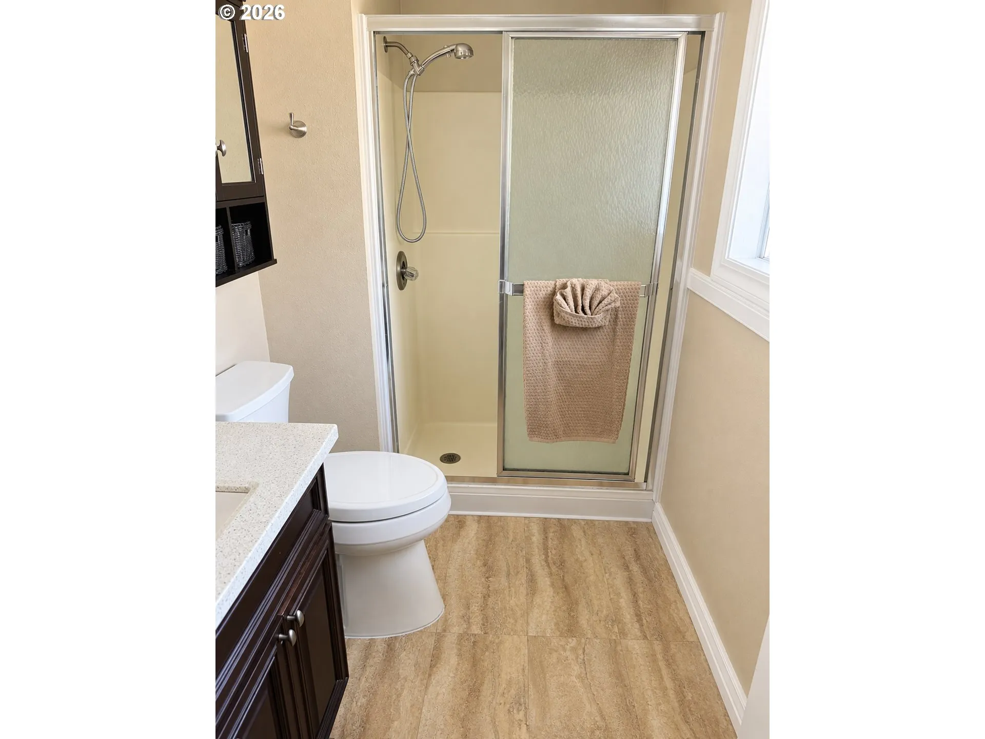 Bathroom, Attached-Walk in Shower