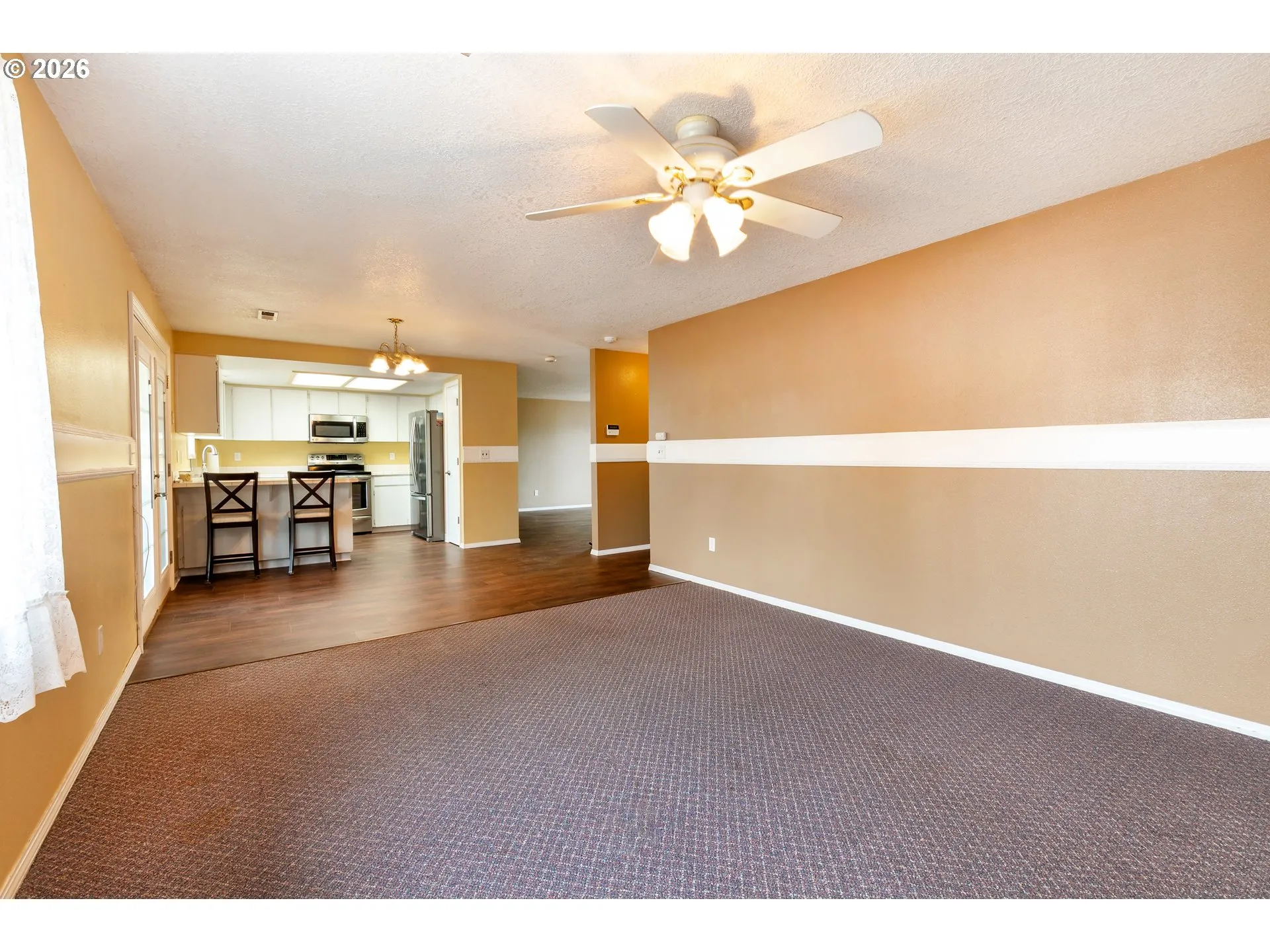 Kitchen/Dining Room-Ceiling Fan