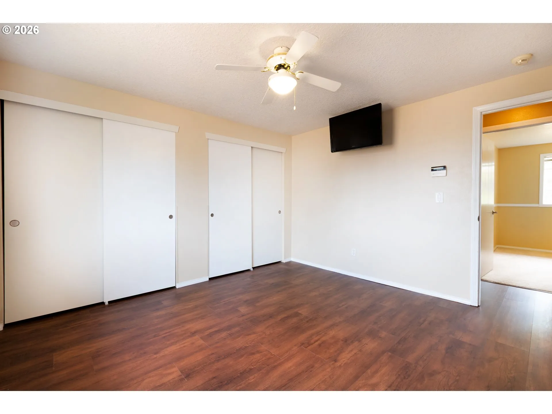 Bedroom, Primary-Ceiling Fan