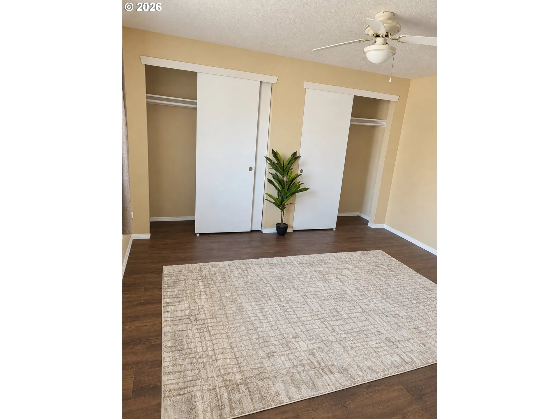 Bedroom, Primary-Ceiling Fan