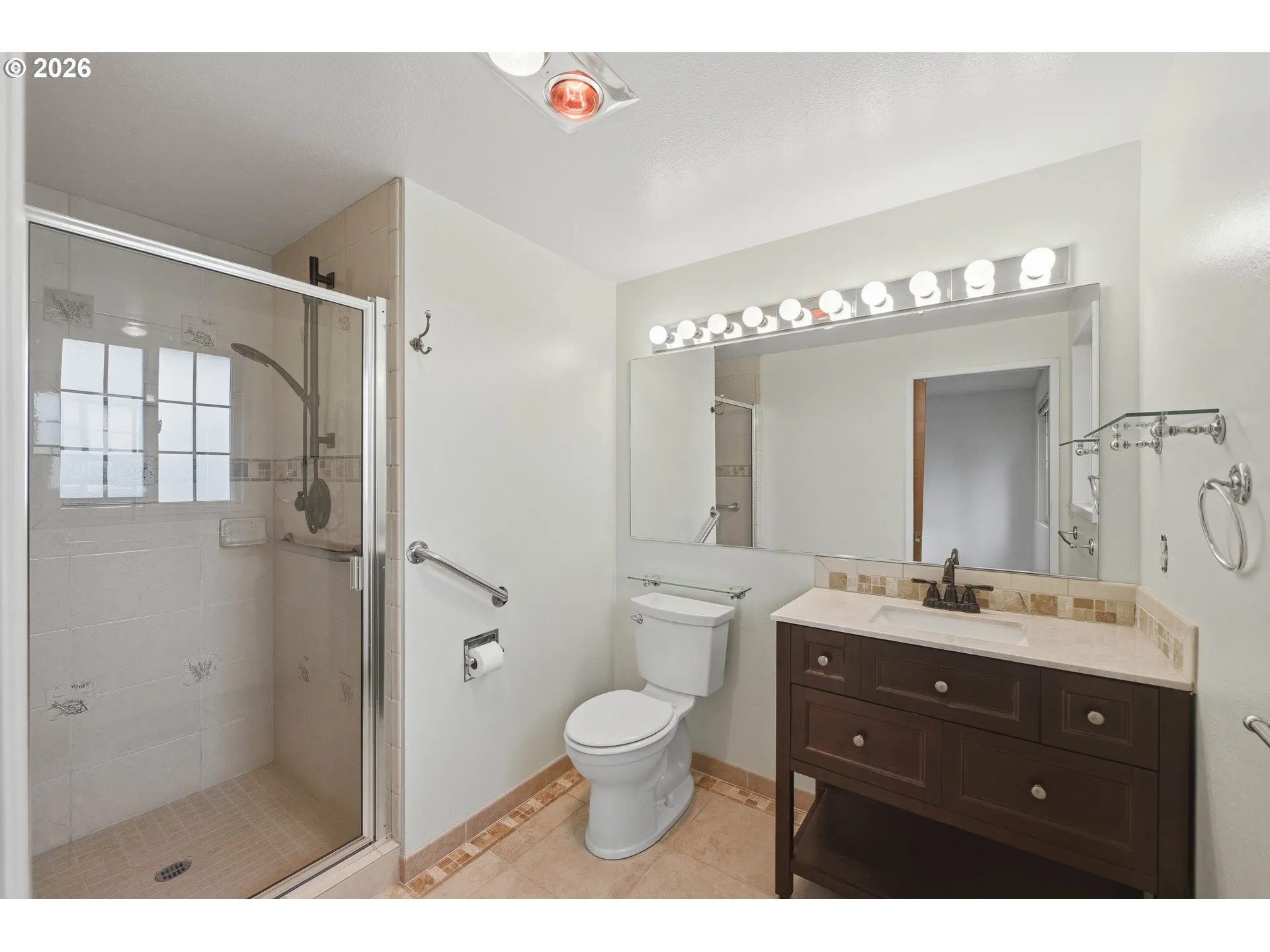 Bathroom, Attached-Walk in Shower