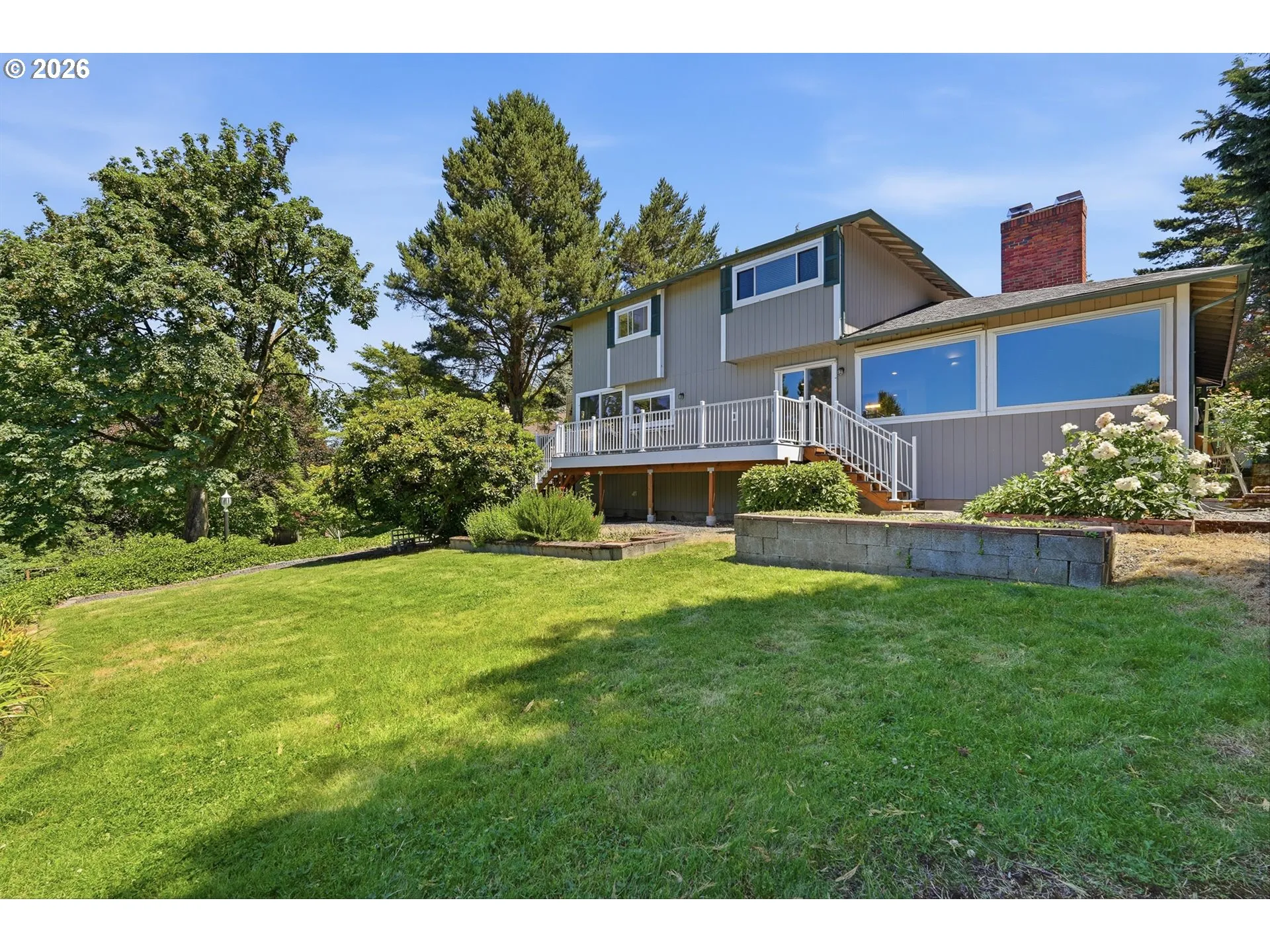 Backyard-View From