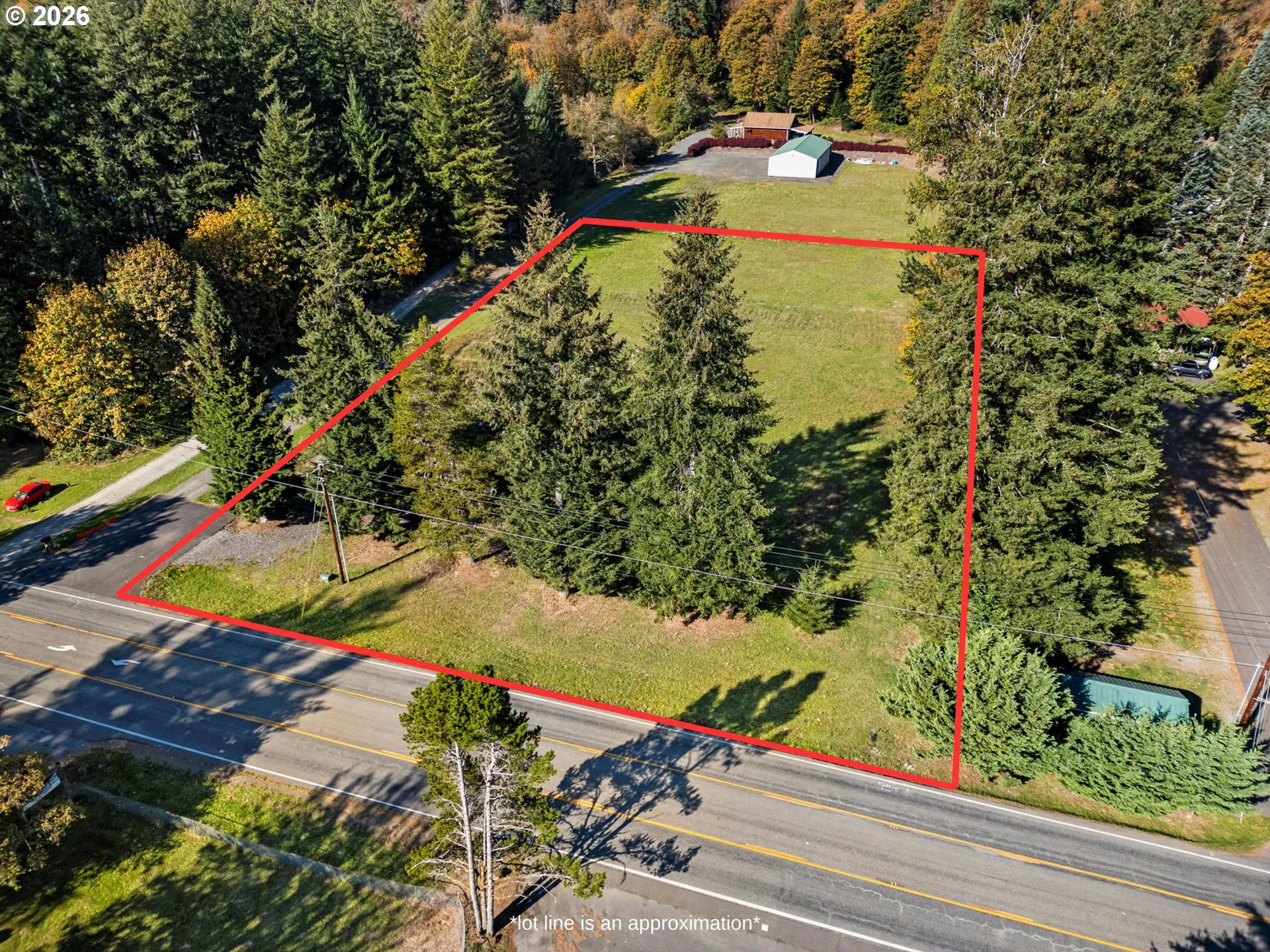 Approximate Property Lines-Aerial