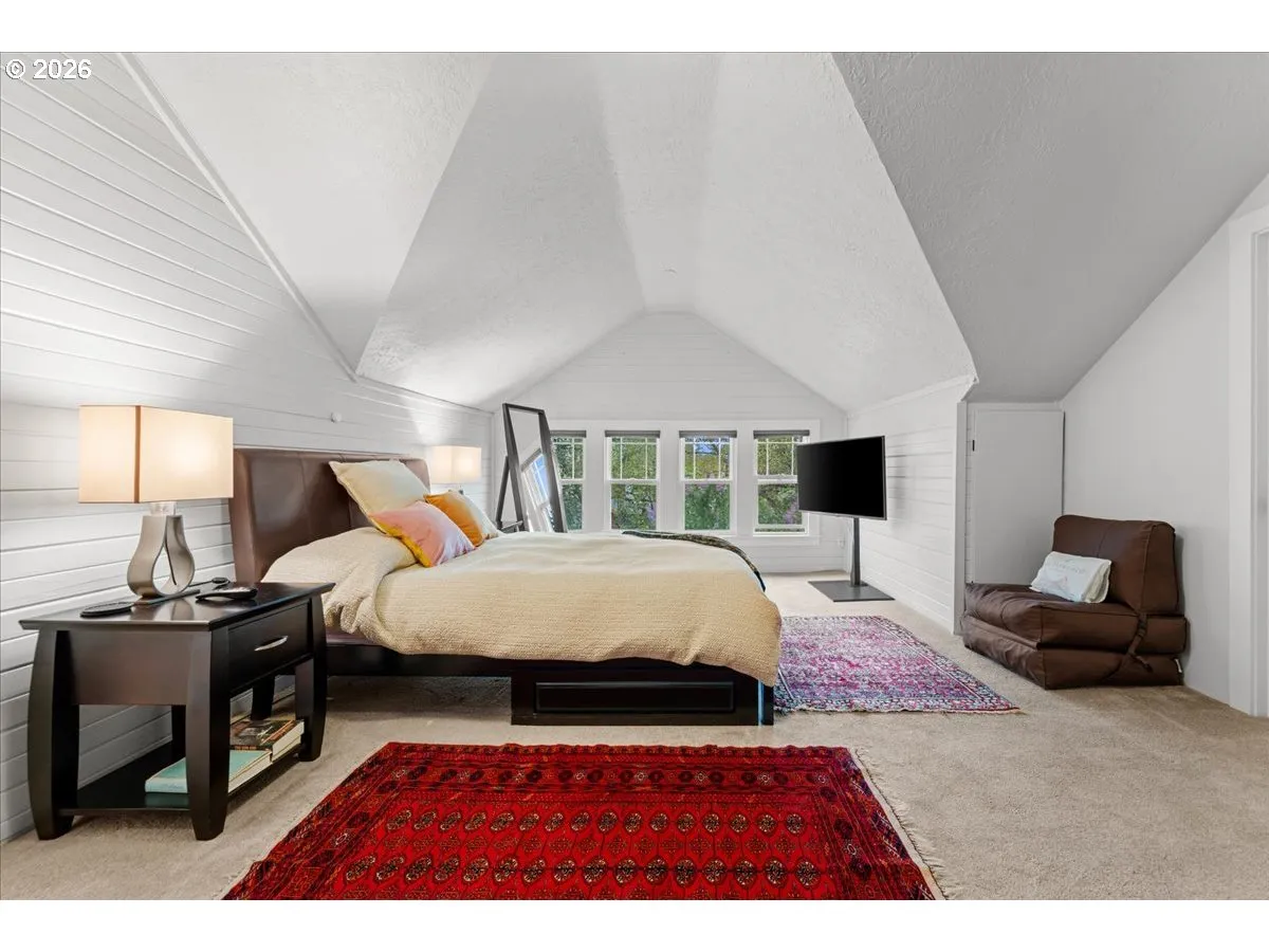 Owner's Suite Bedroom-Vaulted Ceilings