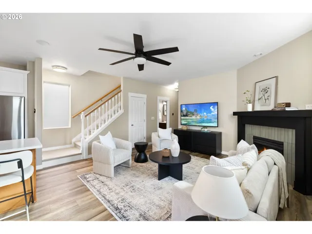 Living Room-Fireplace