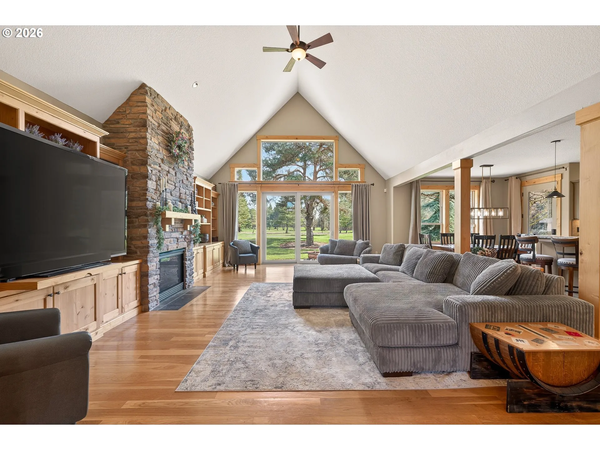 Living Room-Ceiling Fan