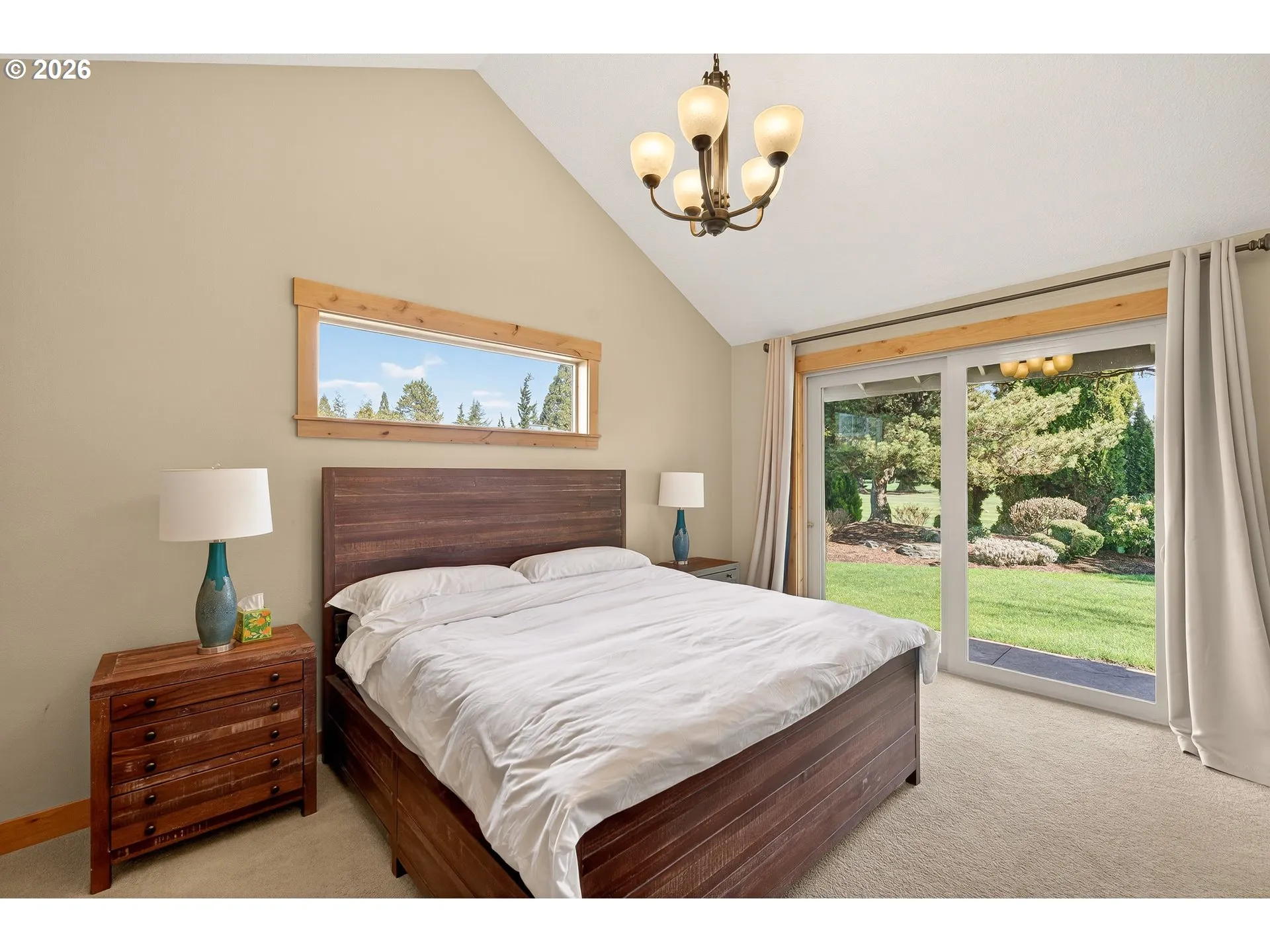 Primary Bedroom-Vaulted Ceilings