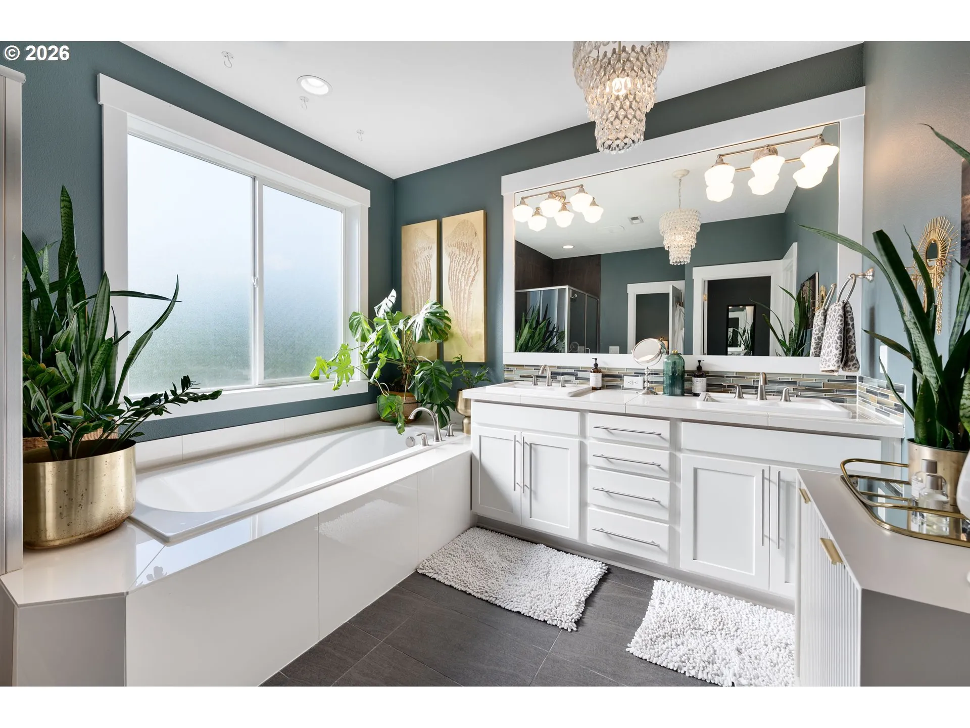 Bathroom-Double Sinks