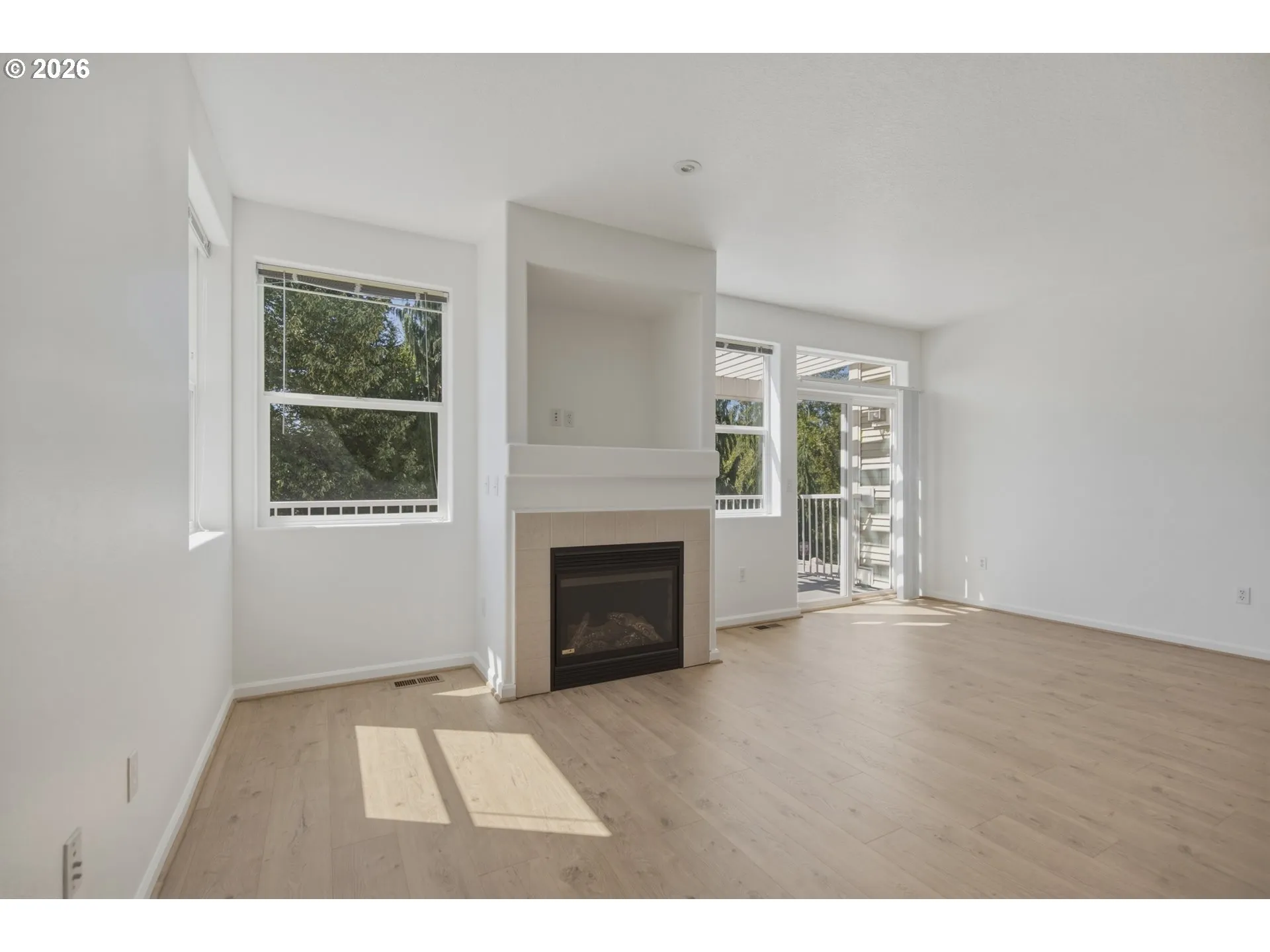 Living Room-Fireplace