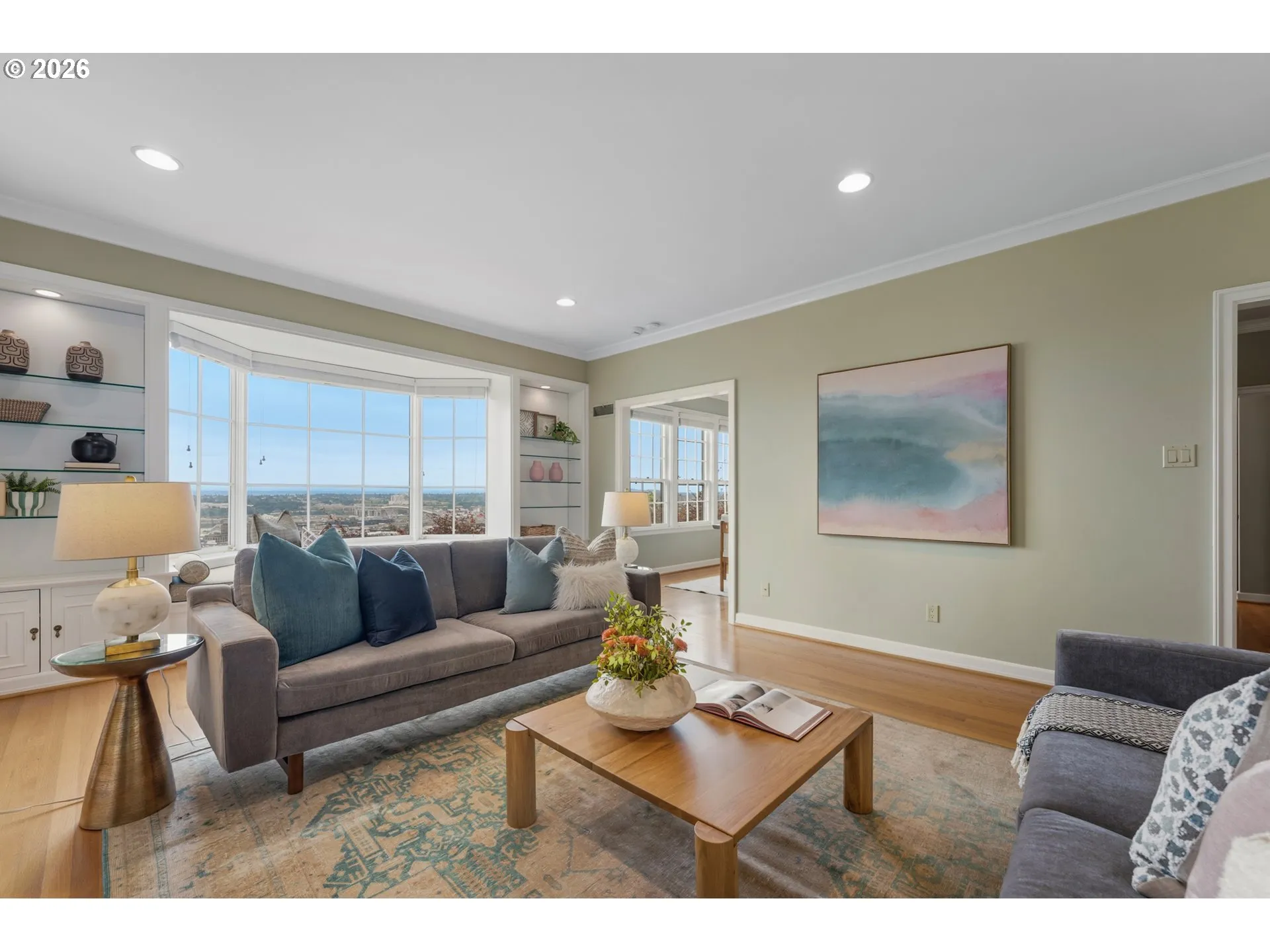 Living Room-View From