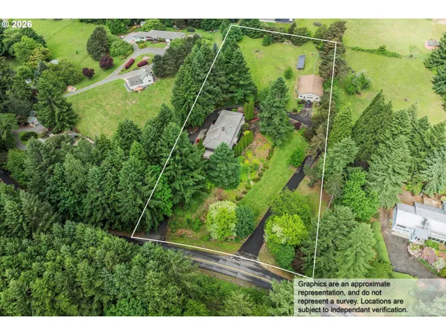 Approximate Property Lines-Aerial