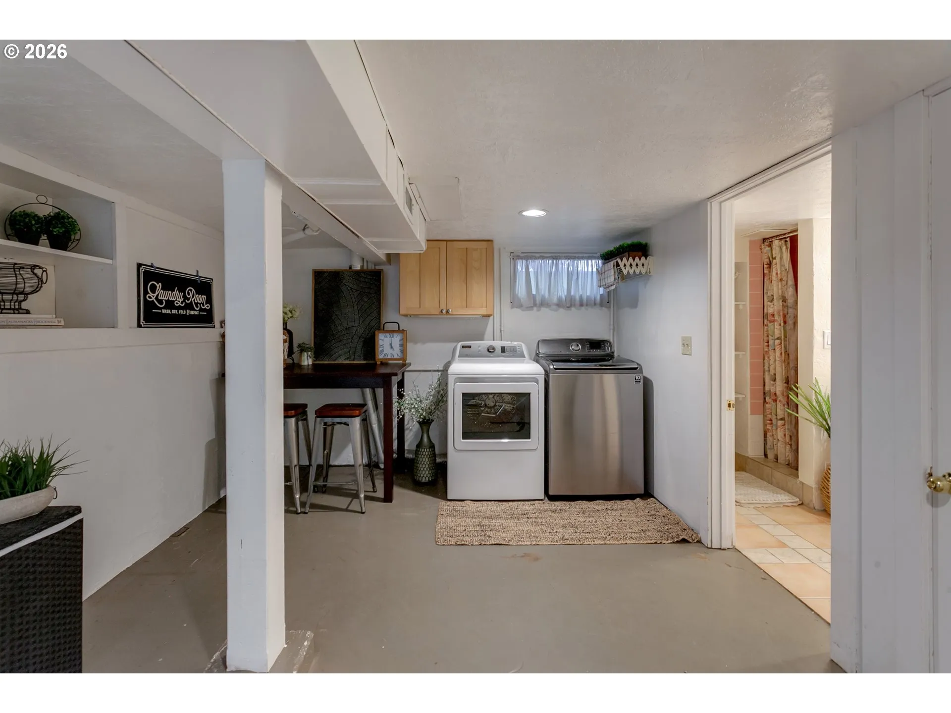 Laundry-basement