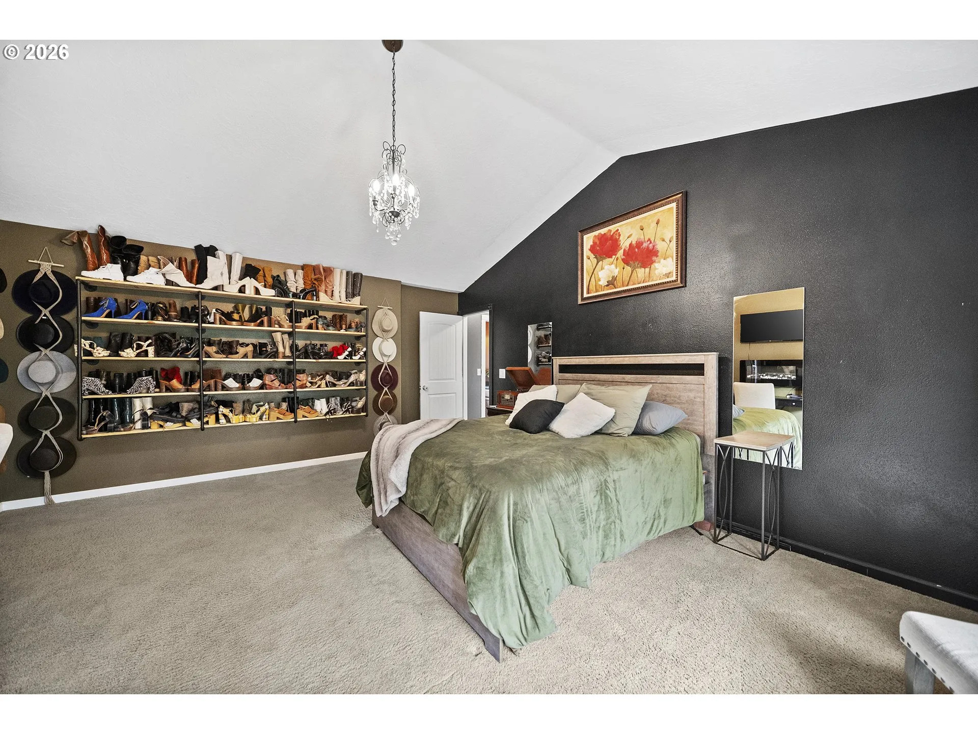 Owner's Suite Bedroom-Vaulted Ceilings
