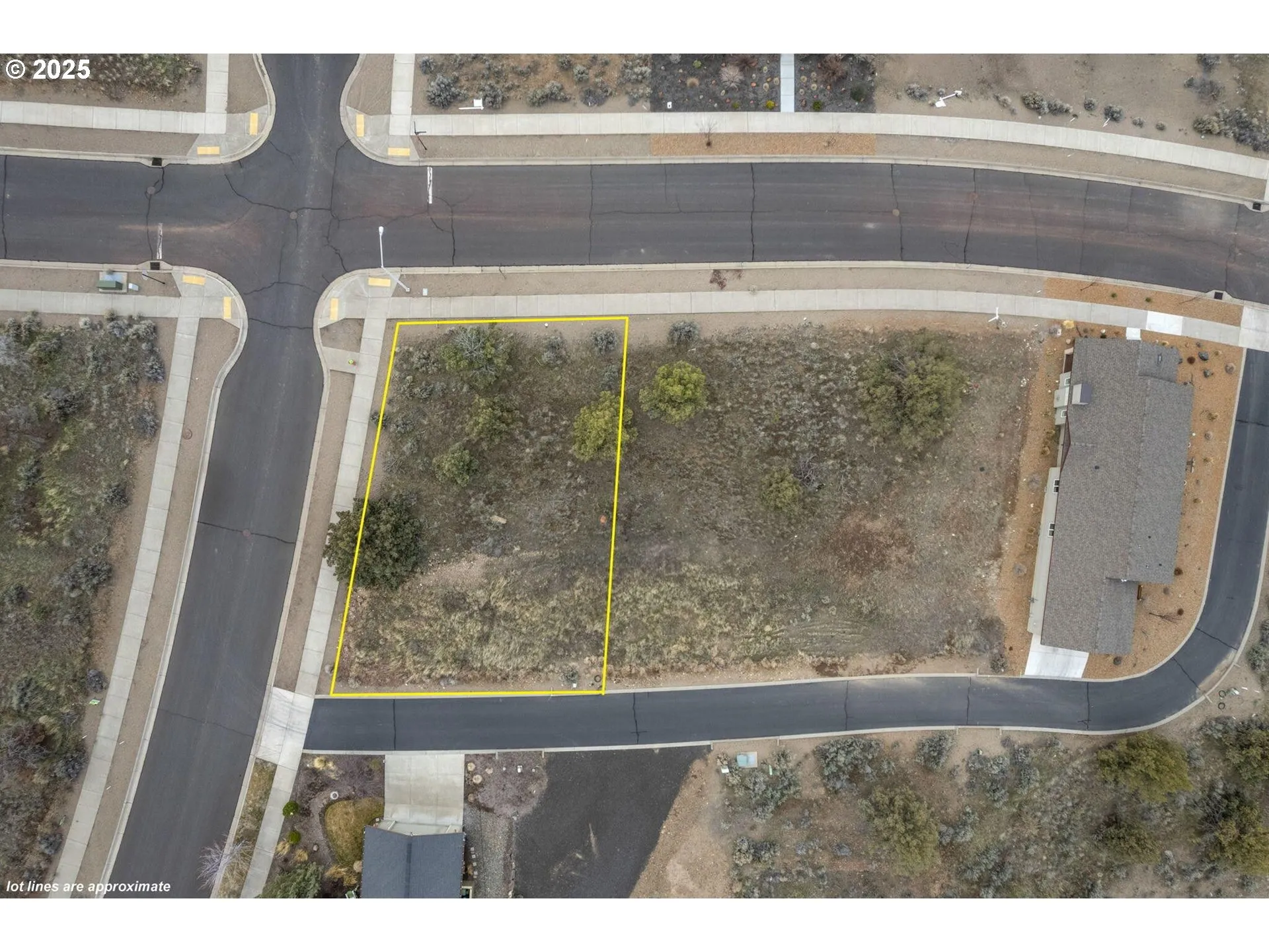 Approximate Property Lines-Aerial