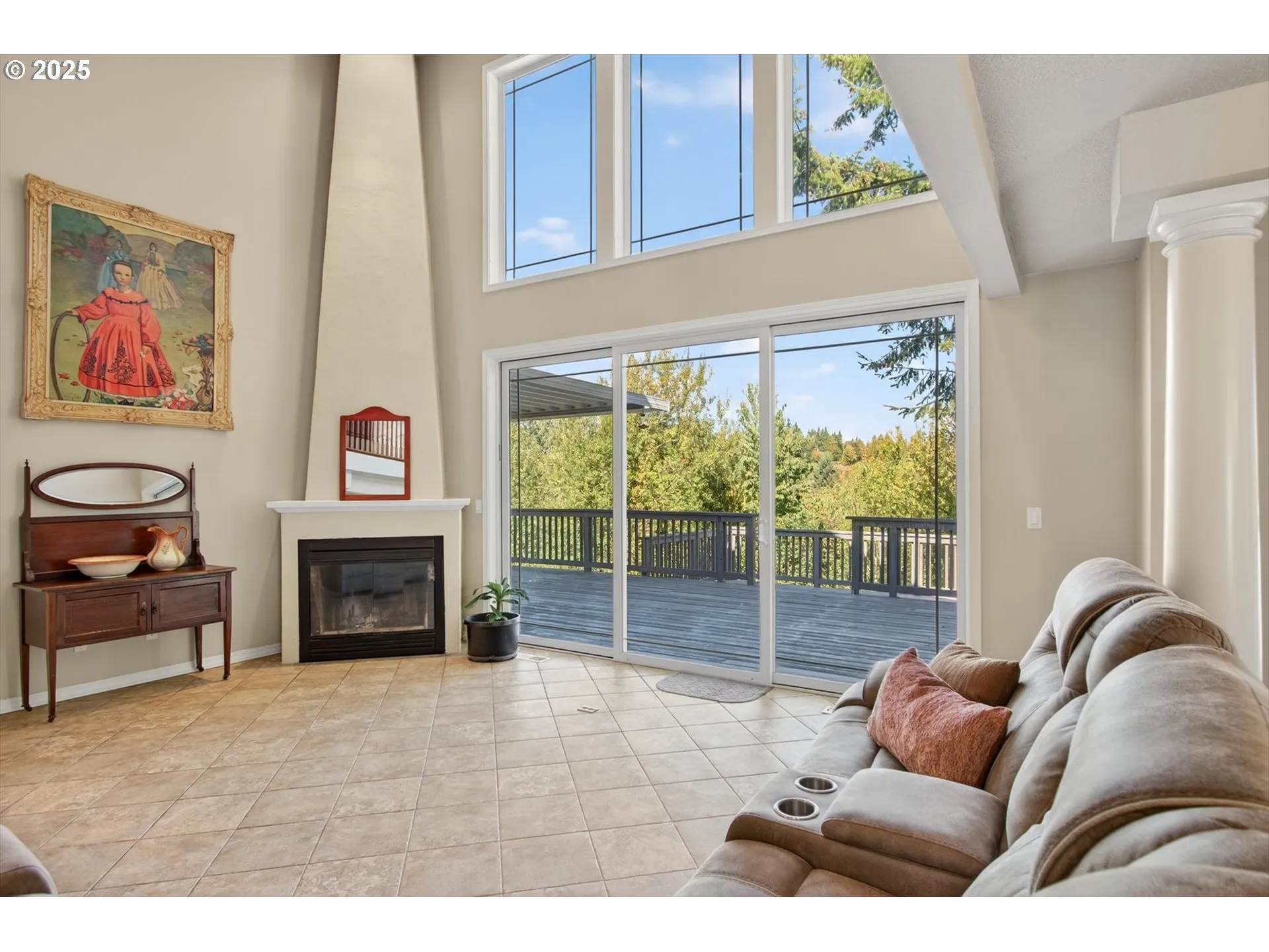 Living Room-View From