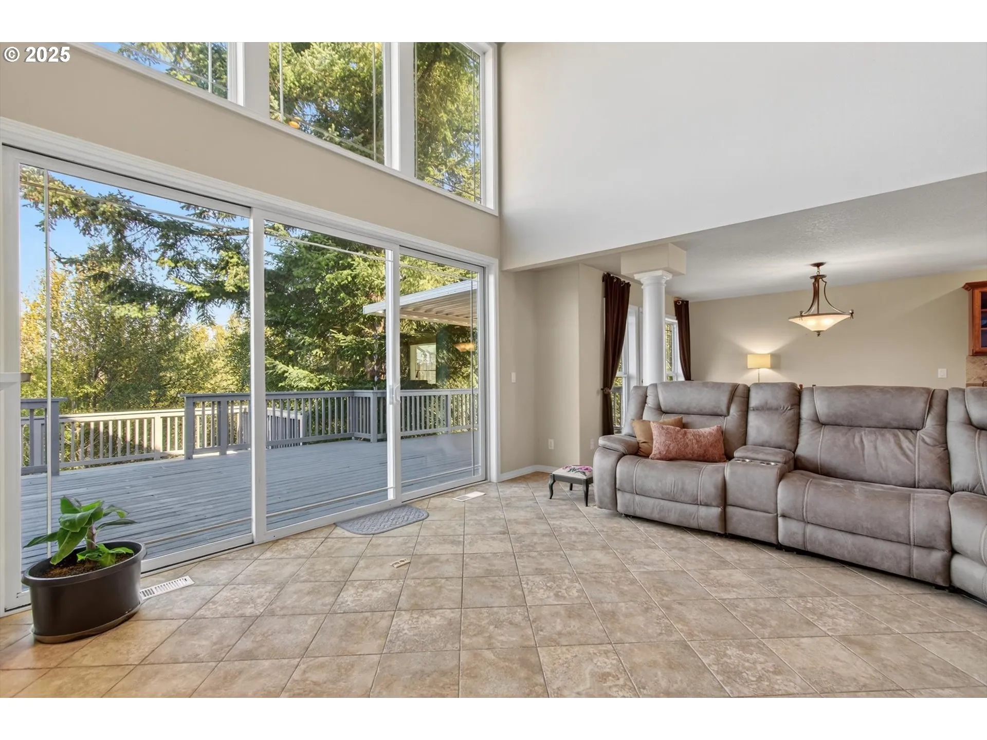 Living Room-Vaulted Ceilings